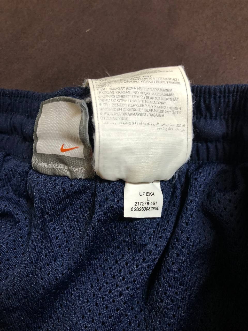 Nike Vintage Nike Track Pants 00s Nylon Swoosh Y2K Size US 34 / EU 50 - 4 Thumbnail