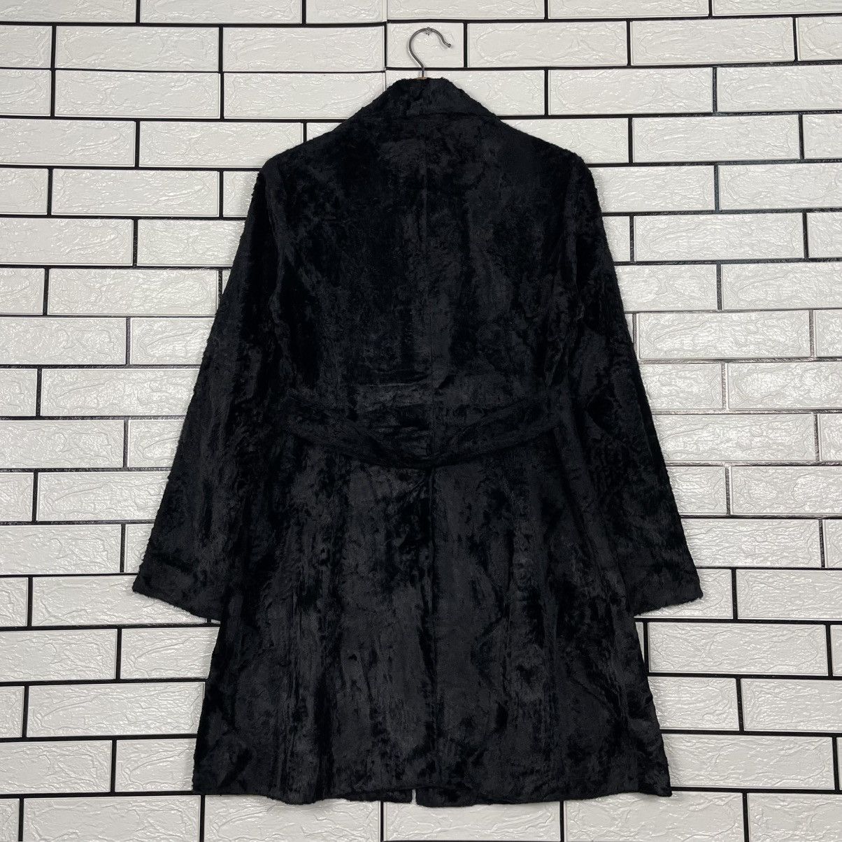 Japanese Brand Pure Black Marginal Glamour Trenchcoat Size M / US 6-8 / IT 42-44 - 8 Thumbnail