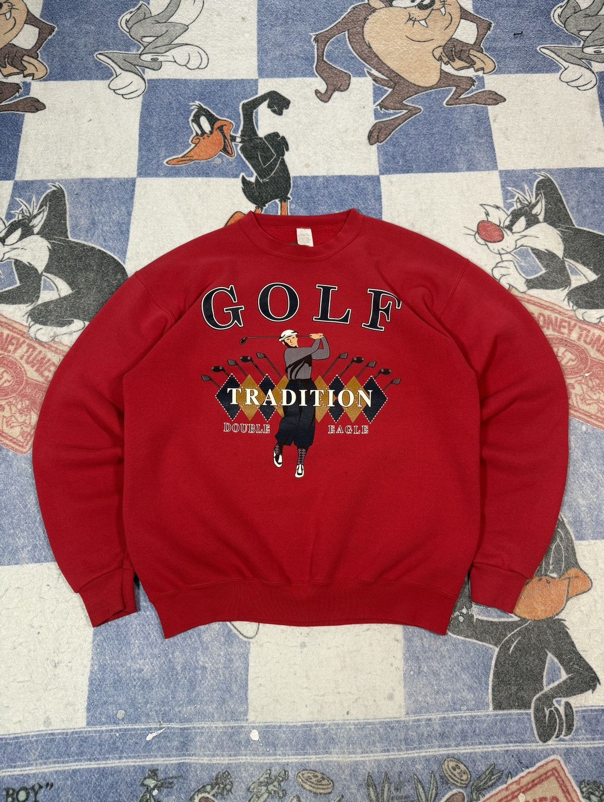 Vintage Vintage golf crewneck sweatshirt Size US L / EU 52-54 / 3 - 1 Thumbnail