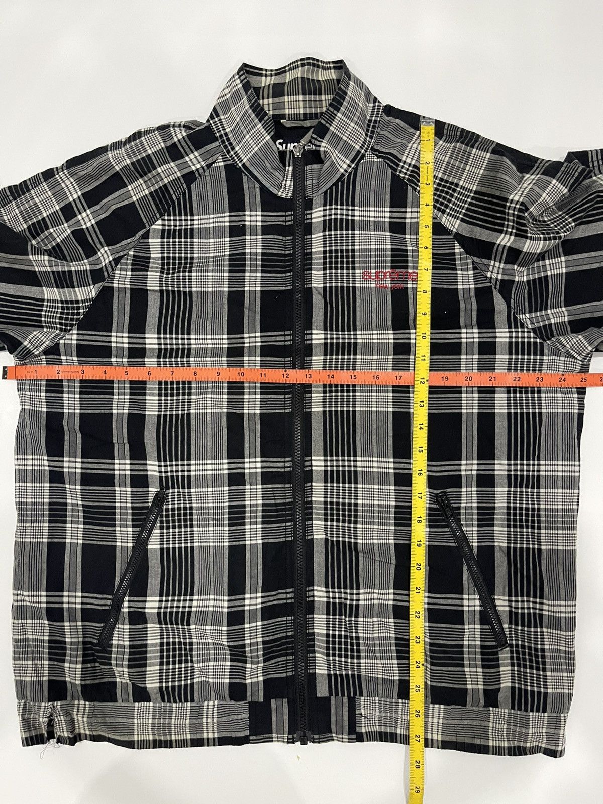 Supreme SUPREME MADRAS TRACK JACKET BLACK Size US L / EU 52-54 / 3 - 7 Thumbnail