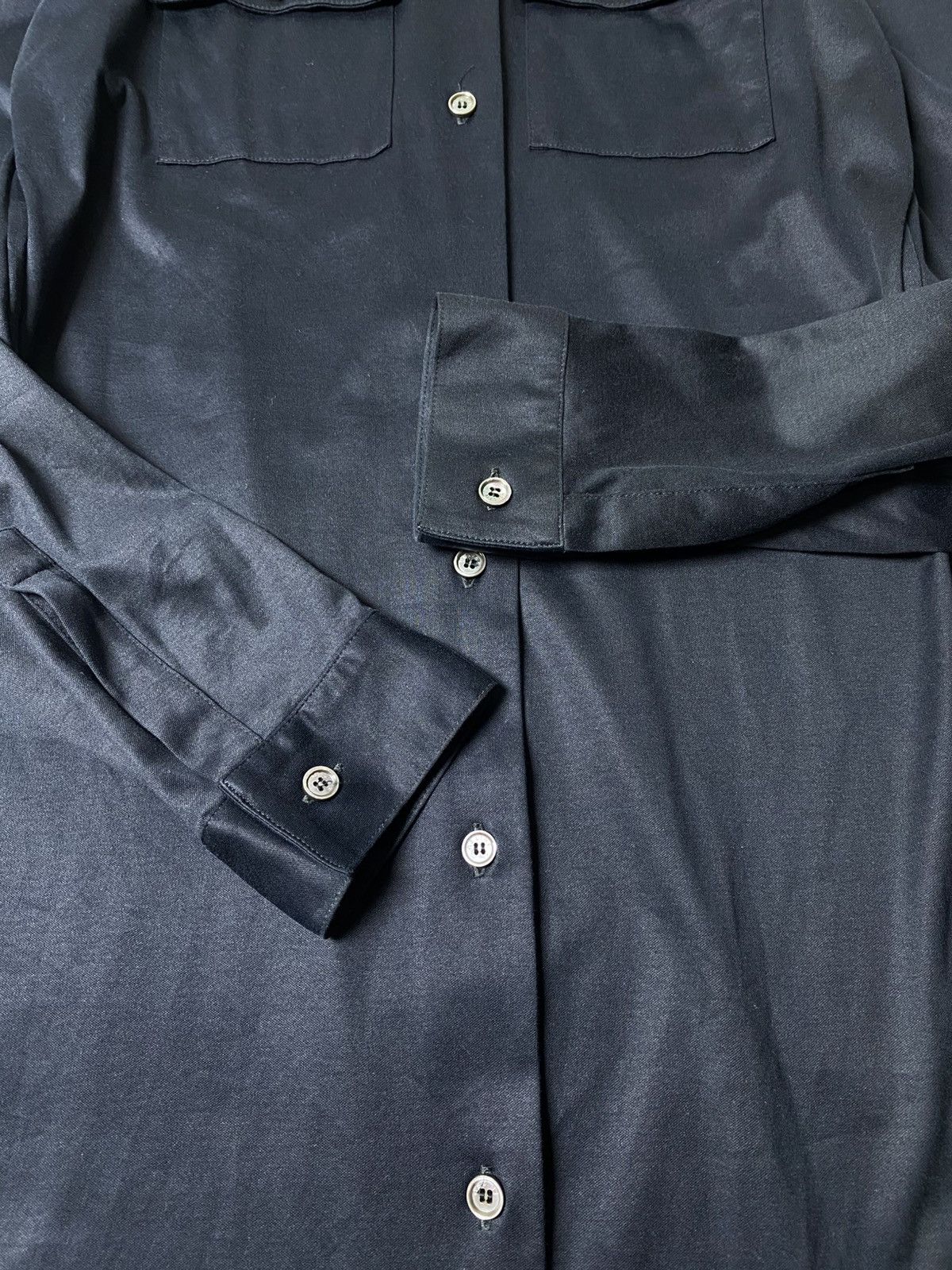 Celine CELINE UTILITY BUTTON DOWN MIDI DRESS Size XS / US 0-2 / IT 36-38 - 2 Thumbnail