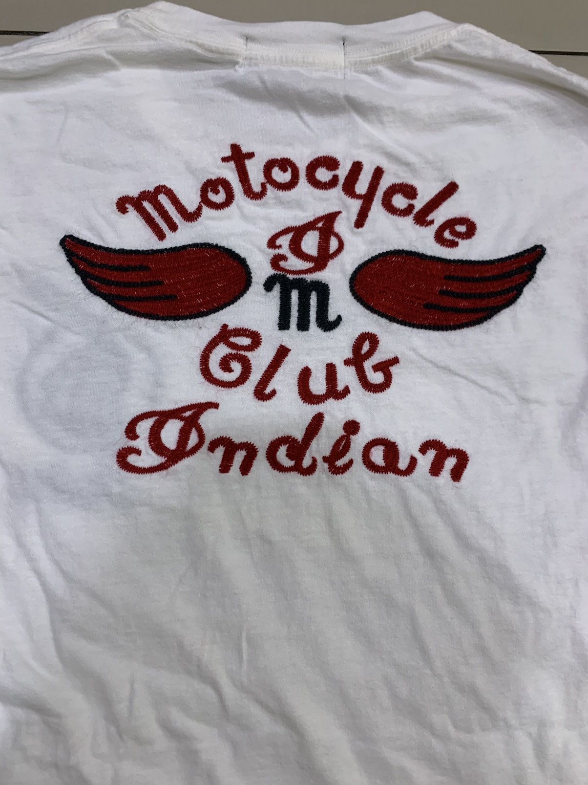 Indian Motorcycle × Vintage VINTAGE INDIAN MOTORCYCLE BACK-HIT EMBROIDERY Size US M / EU 48-50 / 2 - 6 Thumbnail