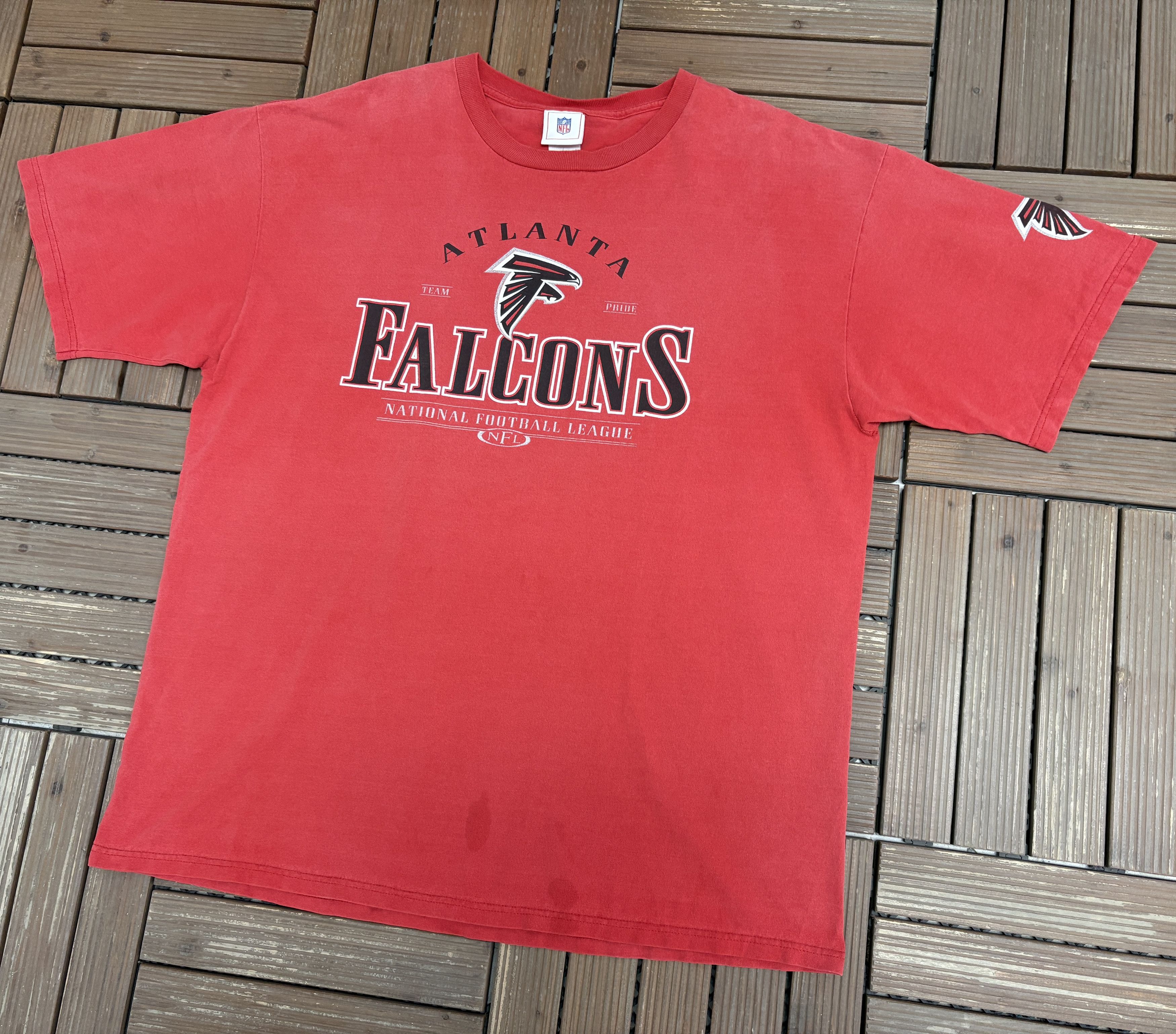 Vintage Atlanta Falcons Football Vintage Red T-Shirt Tee Size US XL / EU 56 / 4 - 3 Thumbnail