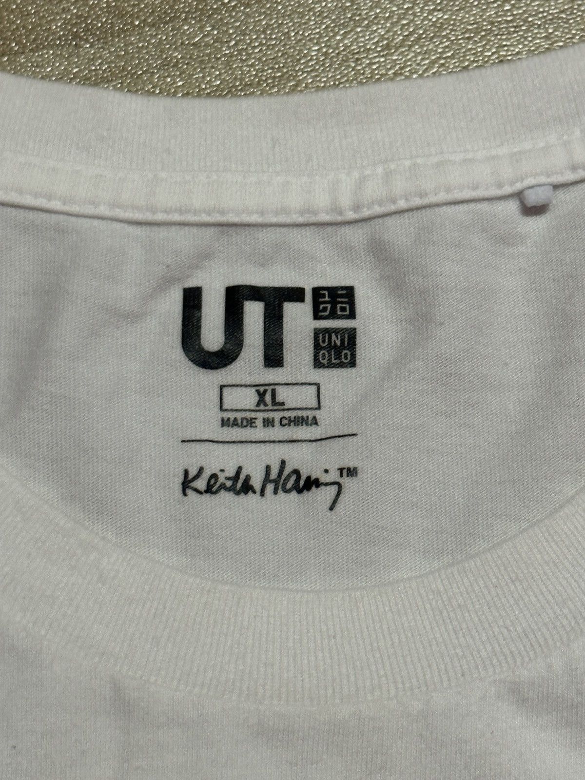 Keith Haring × Other Keith Haring Uniqlo distressed tee Size US XL / EU 56 / 4 - 8 Thumbnail