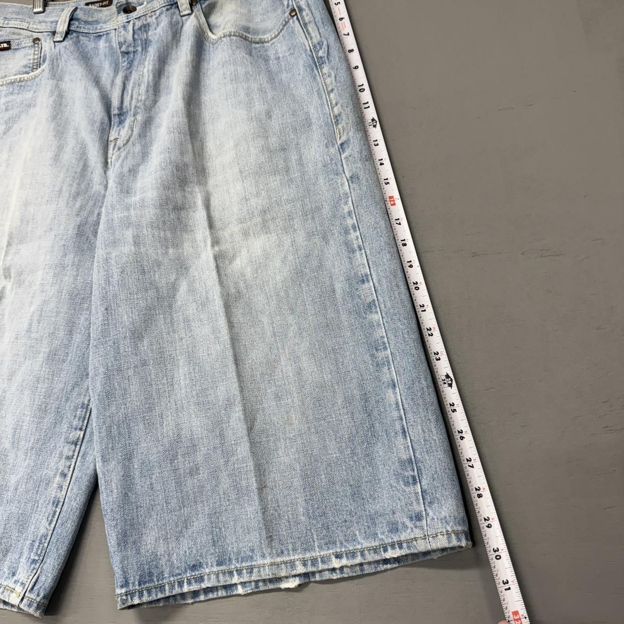 Ecko Unltd. Y2K Ecko Unltd. Embroidered Crazy Baggy Embroidered Jorts 38 Size US 38 / EU 54 - 5 Thumbnail