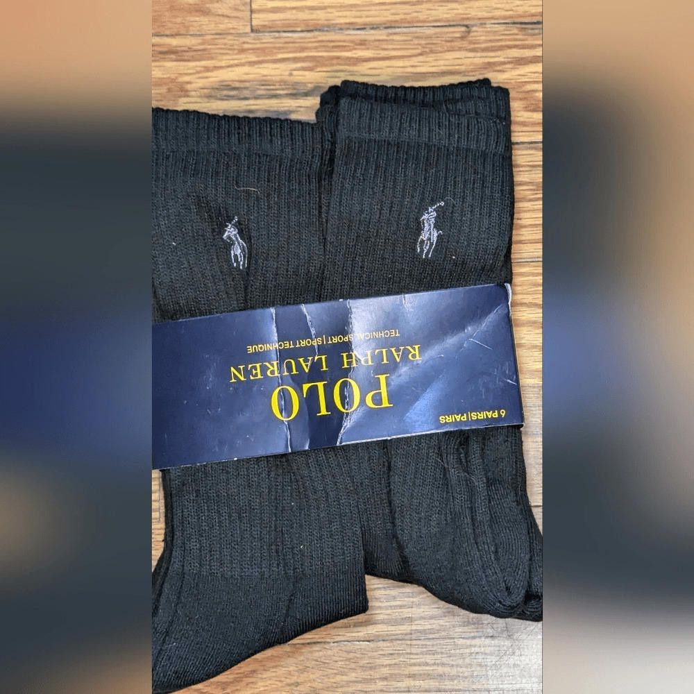 Polo Ralph Lauren Brand New Polo Ralph Lauren Technical Sports Socks Size ONE SIZE - 3 Thumbnail