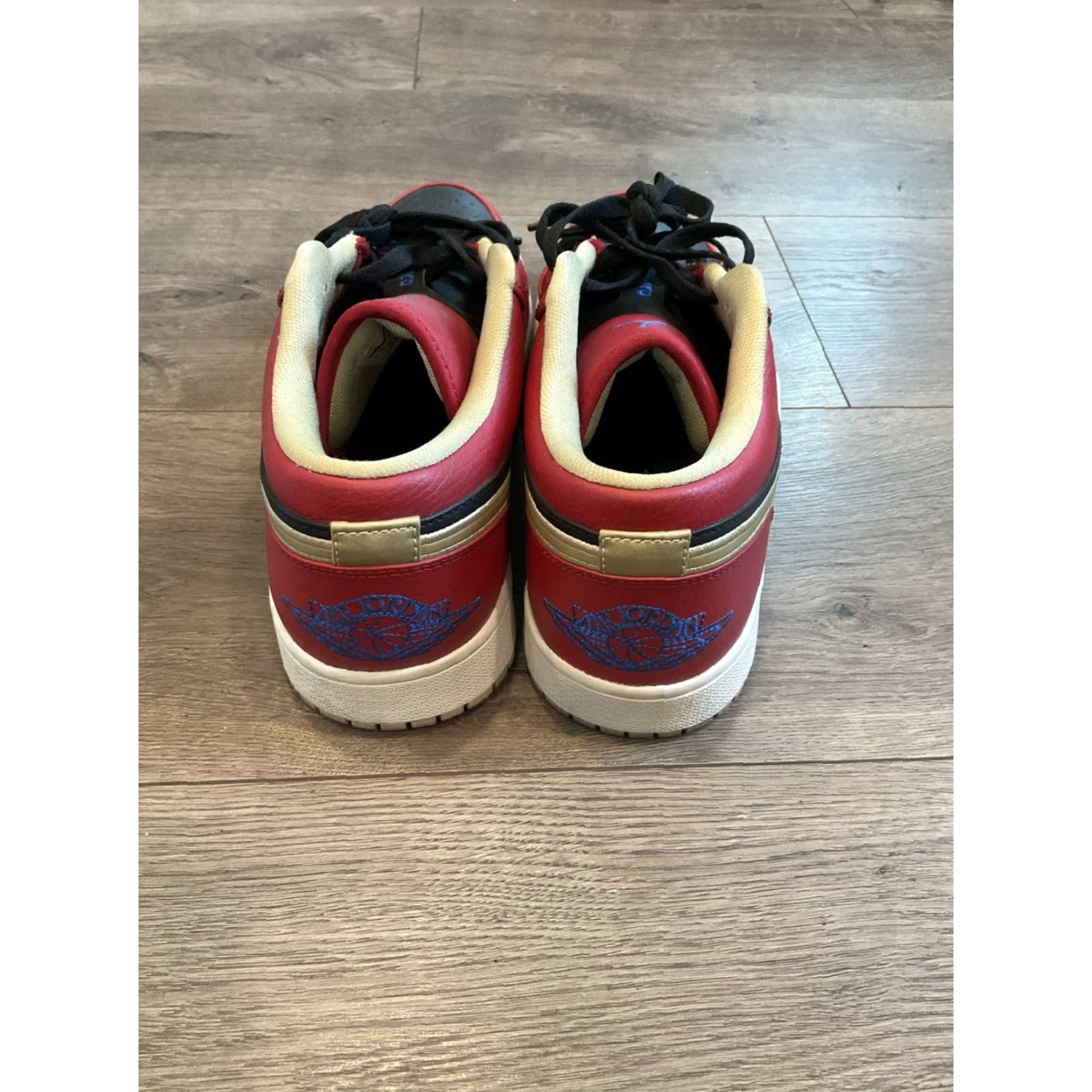 Jordan Brand Jordan 1 Low Gym Red Gold - Nike - Men’s Size 12 - Leather - Air Jordan - 2013 Release Size US 12 / EU 45 - 4 Thumbnail