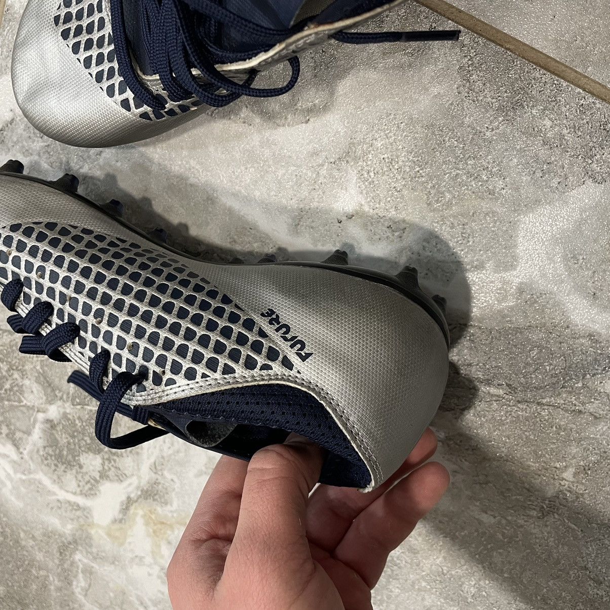 Pro Player × Puma Grey Puma future silver boots Shoes sneakers speed cat Size US 8 / EU 41 - 4 Thumbnail