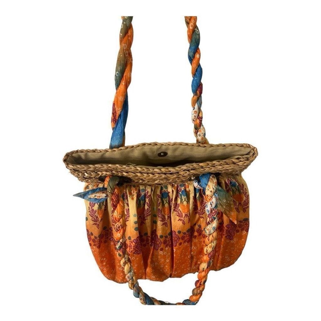 Other Cappelli Straworld Straw Purse Boho Handbag Tote Size ONE SIZE - 4 Thumbnail
