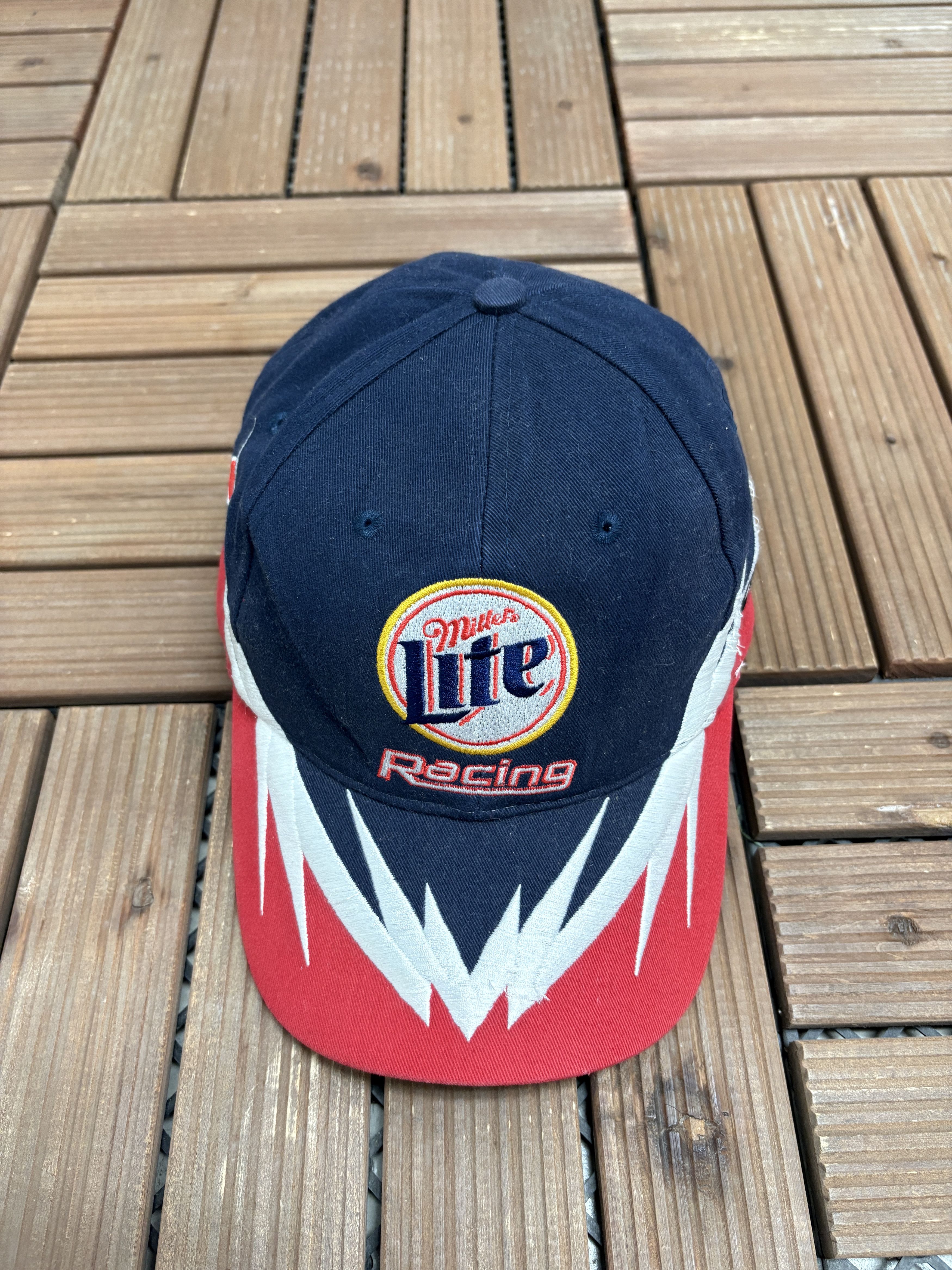 Vintage Miller Lite Racing Rusty Wallace NASCAR Vintage Hat Size ONE SIZE - 2 Thumbnail