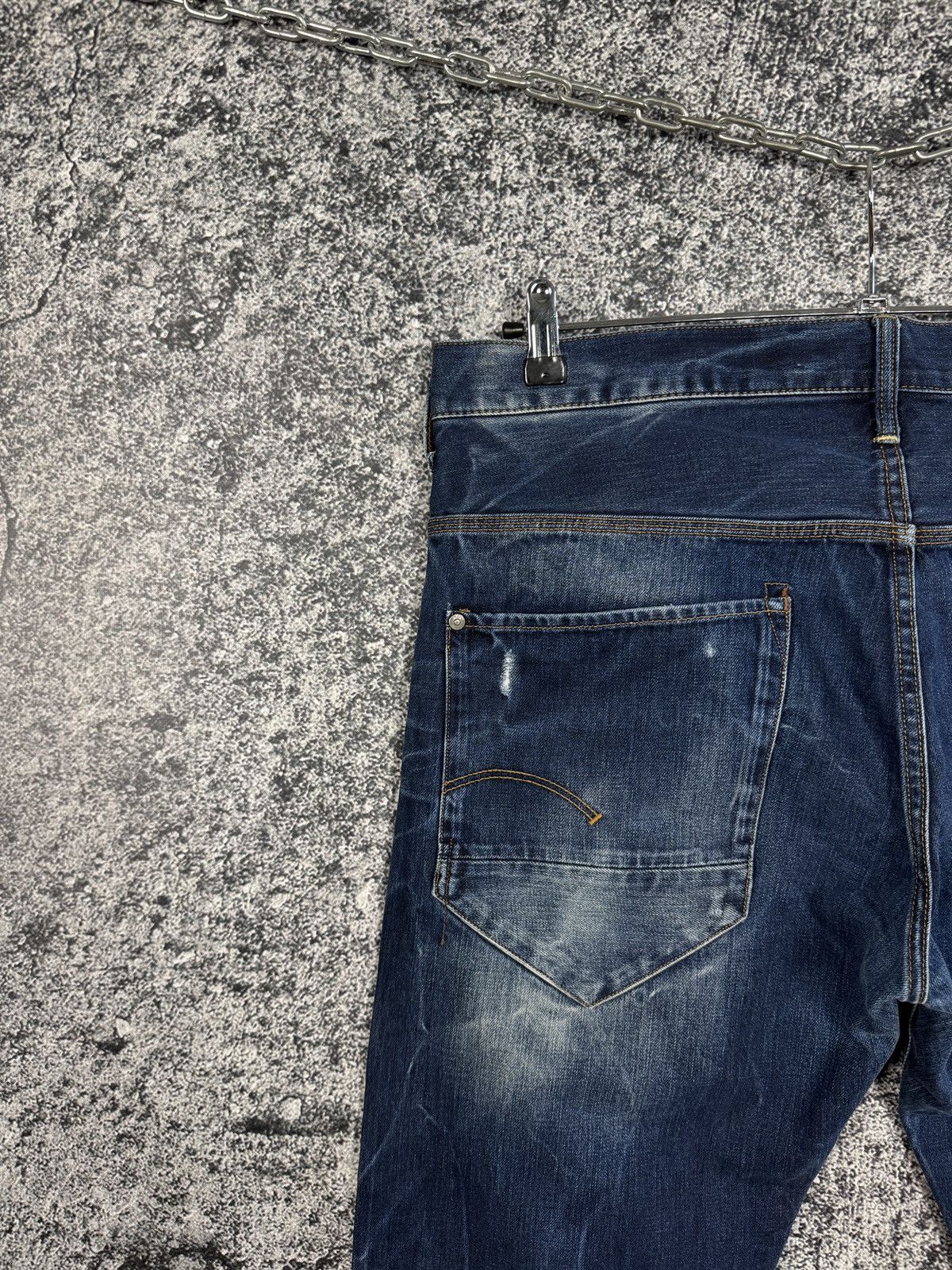 G-Star G-Star RAW New Radar Low Loose Jeans Distressed Pants 36x32 Size US 36 / EU 52 - 15 Thumbnail