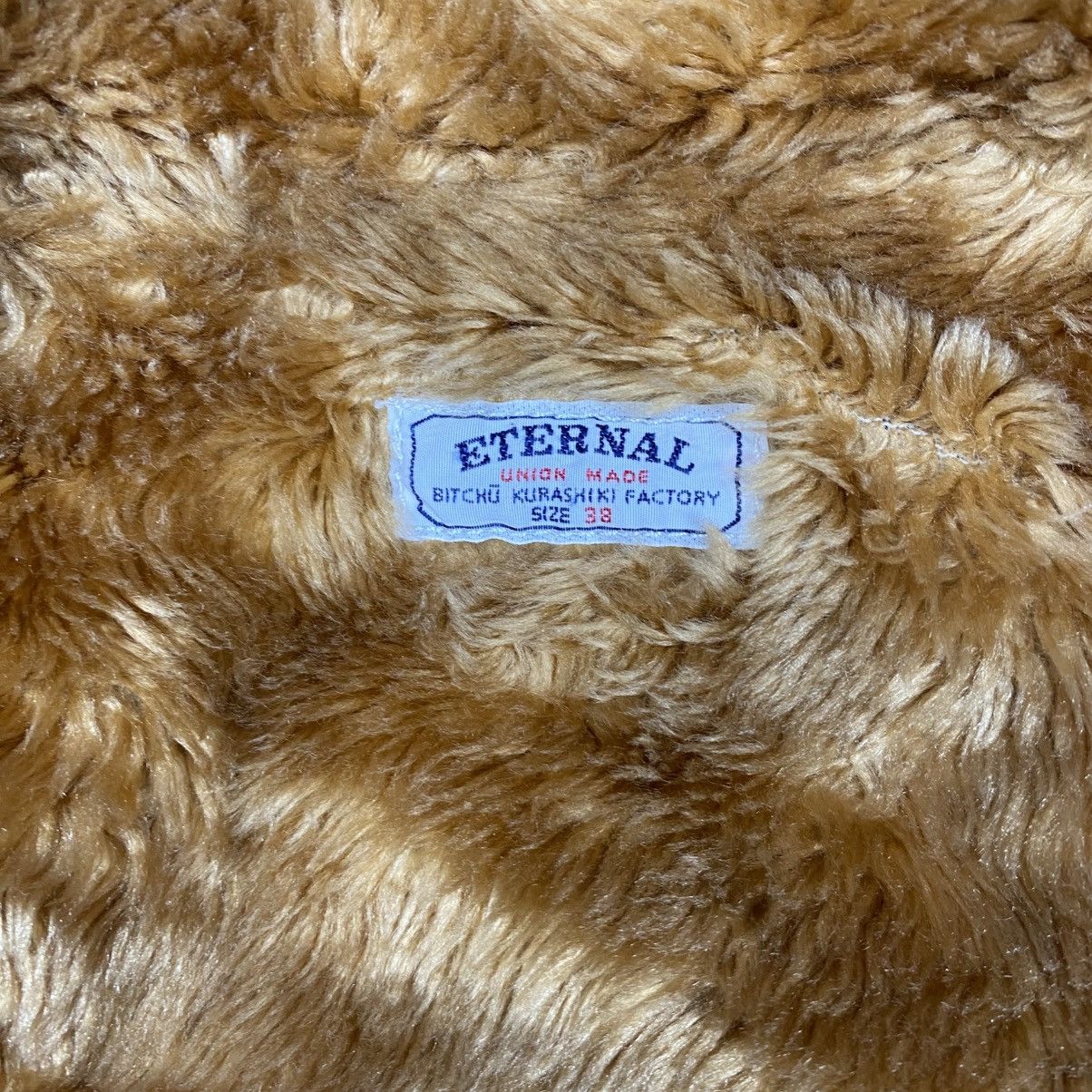 Eternal × Japanese Brand × Sugar Cane Eternal Japan Fur Shawll Collar Chore Denim Jacket Size US M / EU 48-50 / 2 - 7 Thumbnail