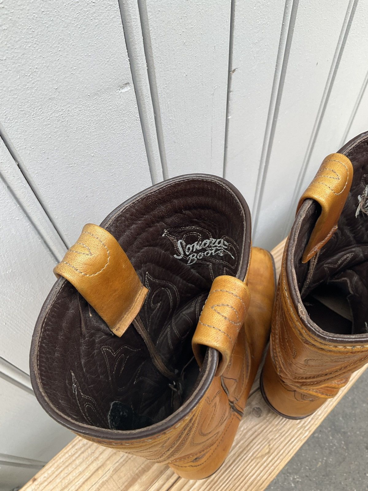 Vintage Western Sonora boots in leather Size US 6 / IT 36 - 10 Thumbnail
