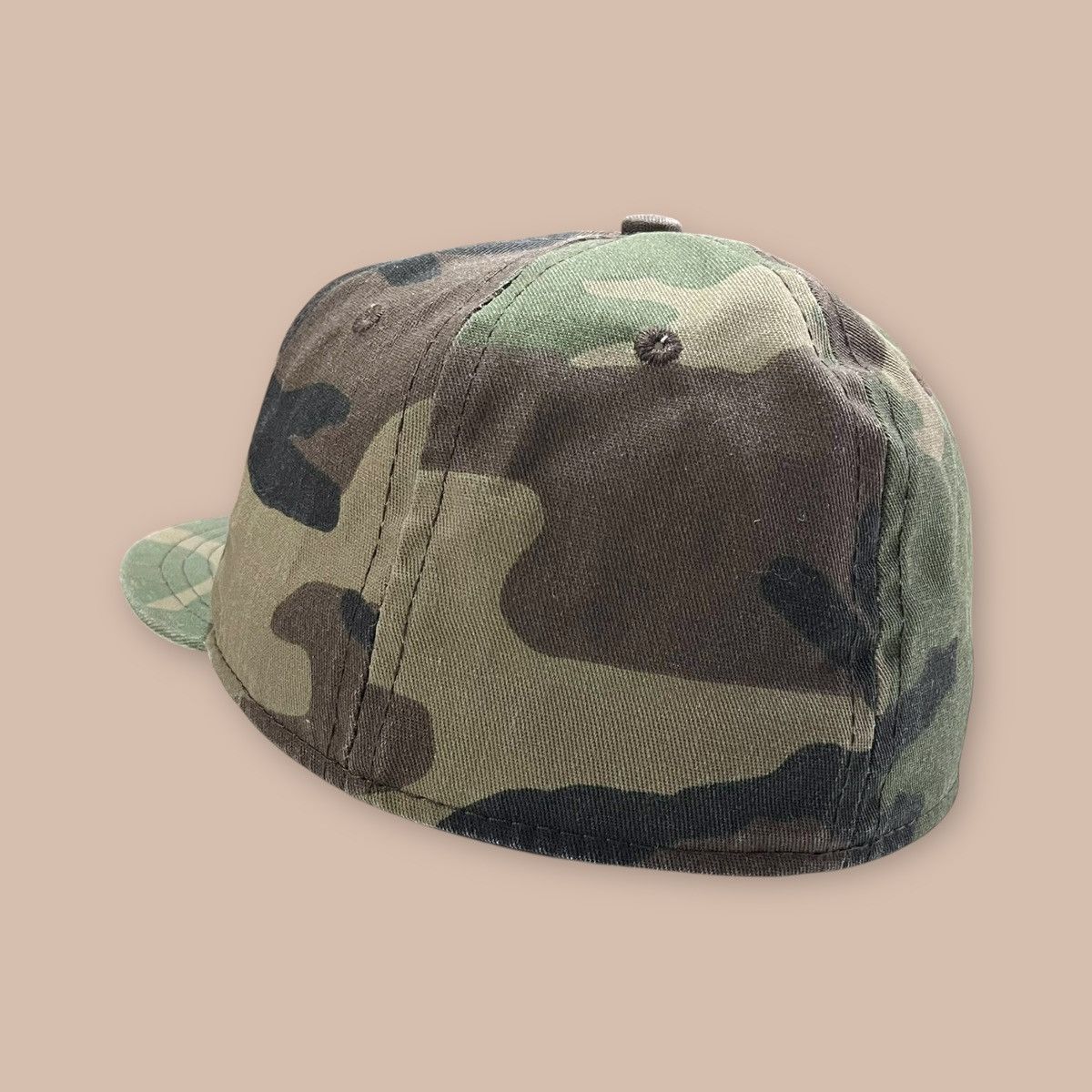 Ebbets Field Flannels Ebbets Field Flannels "B" Camo Fitted Cap Size ONE SIZE - 3 Thumbnail