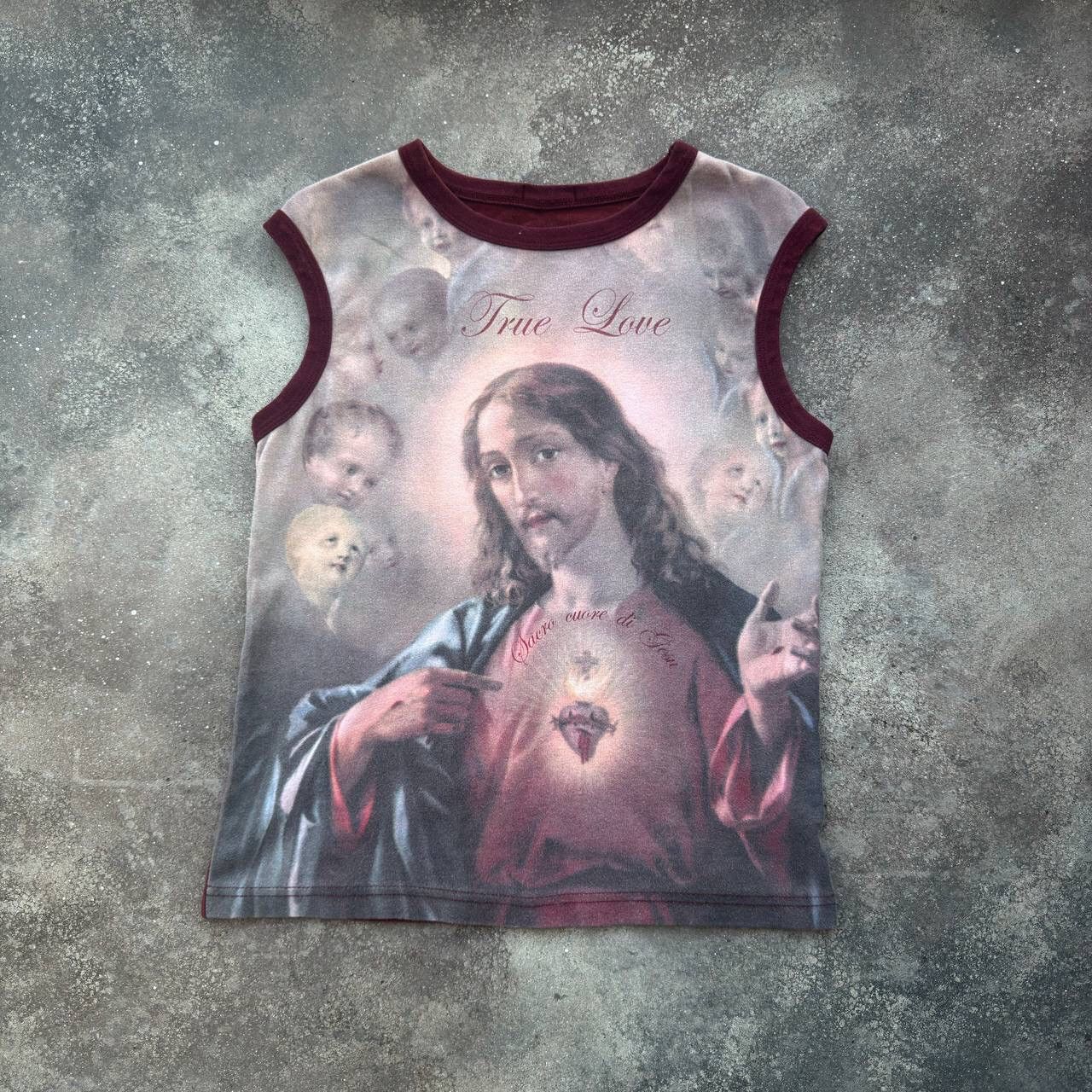 Vive Maria Jesus Printed Rare Vintage Y2K Tank Top