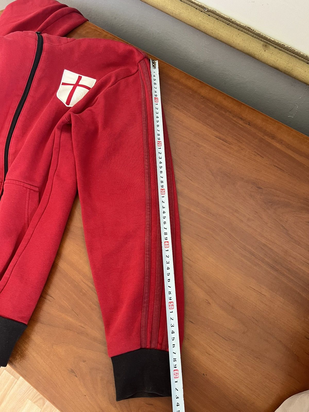 Adidas 2014 AC Milan Training Travel Soccer Football jacket cotton Size US M / EU 48-50 / 2 - 16 Thumbnail