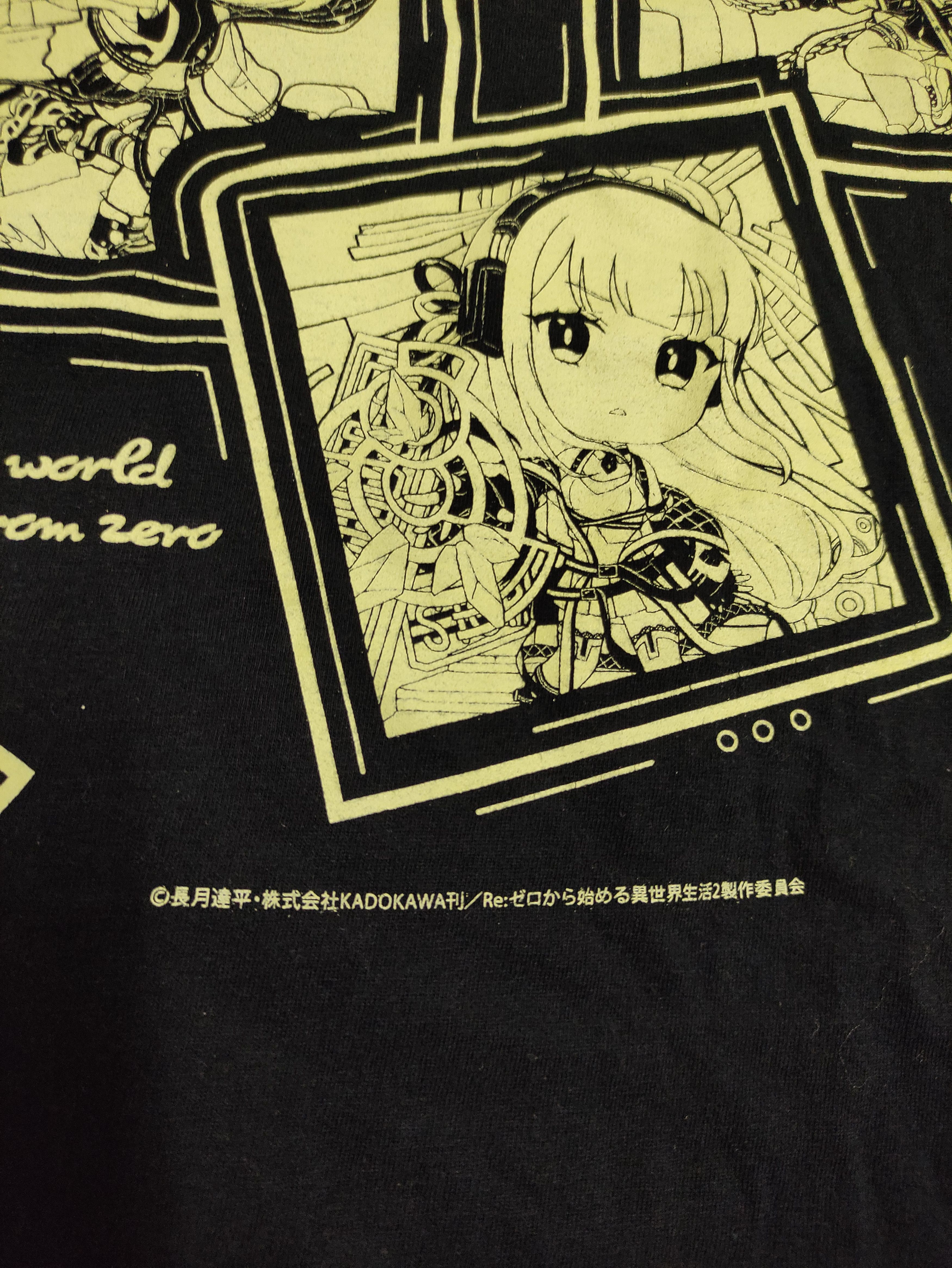 Anime RE: ZERO NEON CITY KADOKAWA ANIME MOVIE TEE Size US L / EU 52-54 / 3 - 6 Thumbnail