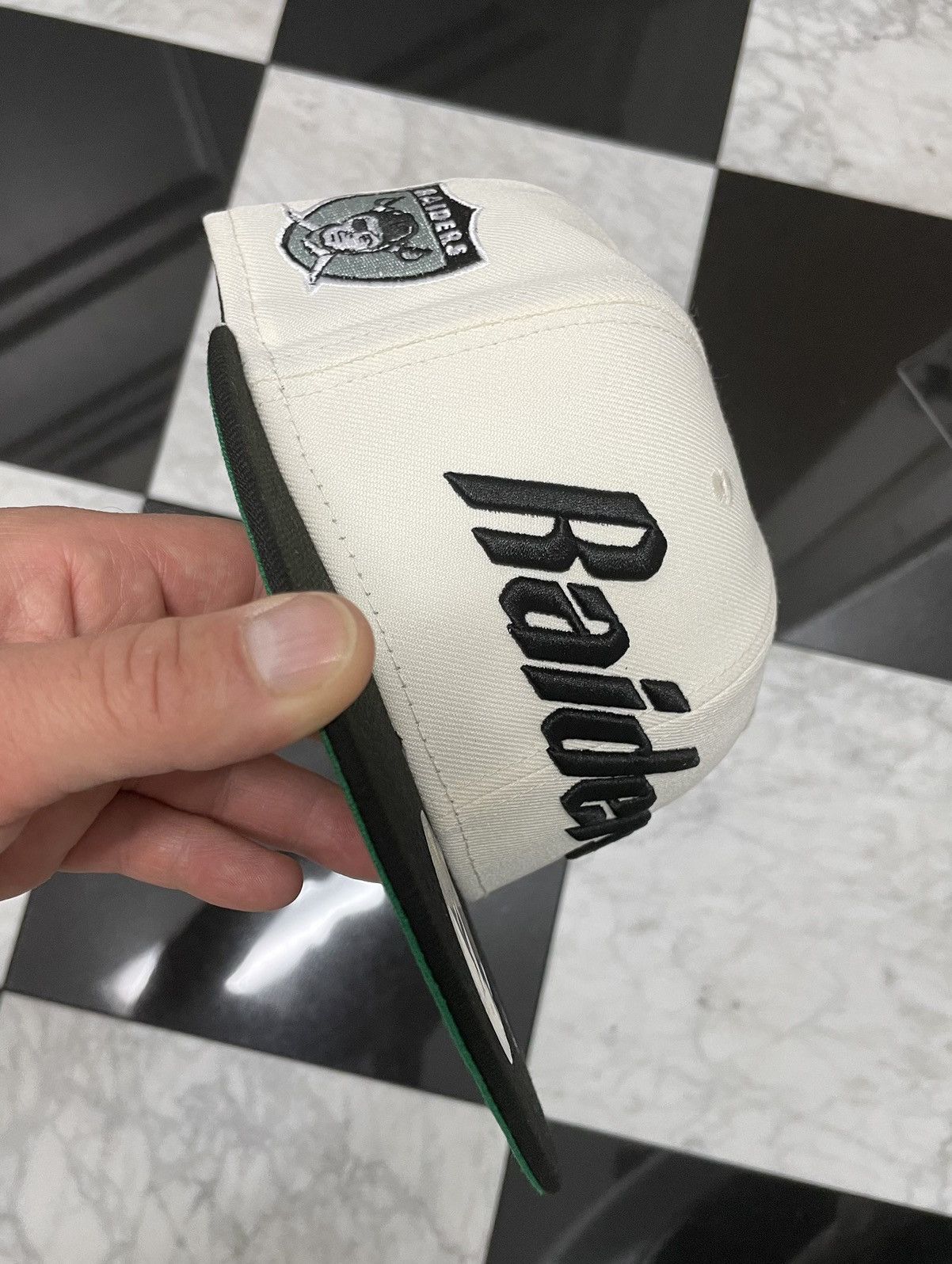 New Era 🔥 Raiders fitted rare Raiders scrip size 7 Size ONE SIZE - 1 Thumbnail