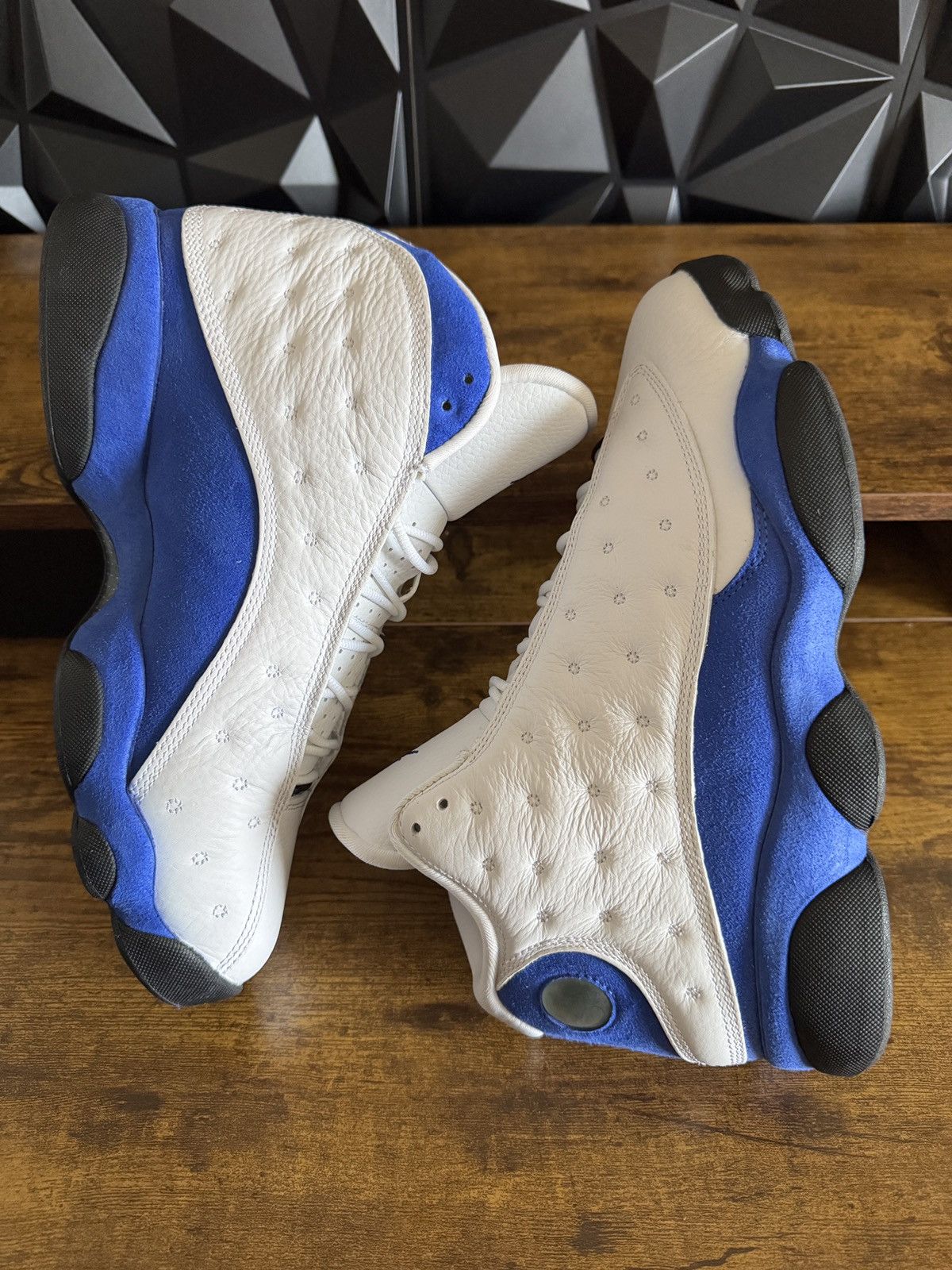 Jordan Brand Jordan 13 Hyper Royal Black Size US 10 / EU 43 - 4 Thumbnail