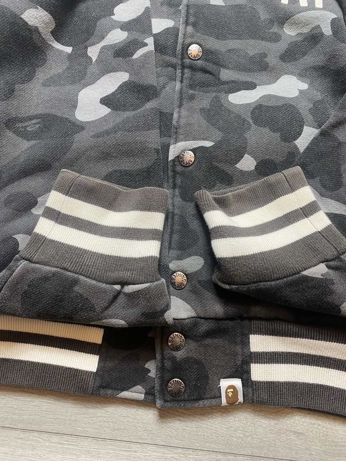 Bape Bape camo varsity bomber jacket Size US M / EU 48-50 / 2 - 5 Thumbnail