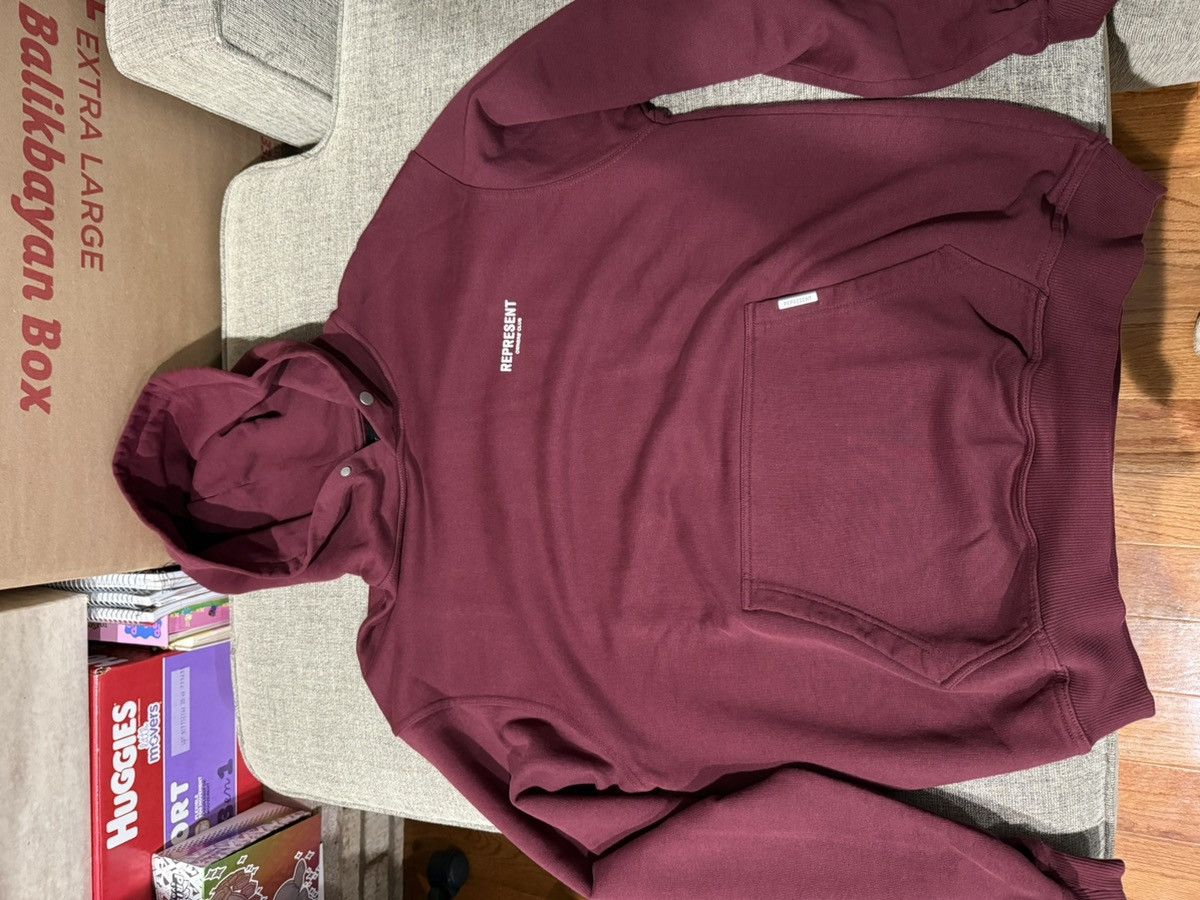 Represent Clo. Represent Owner’s Club Hoodie Maroon Color Size US S / EU 44-46 / 1 - 2 Thumbnail