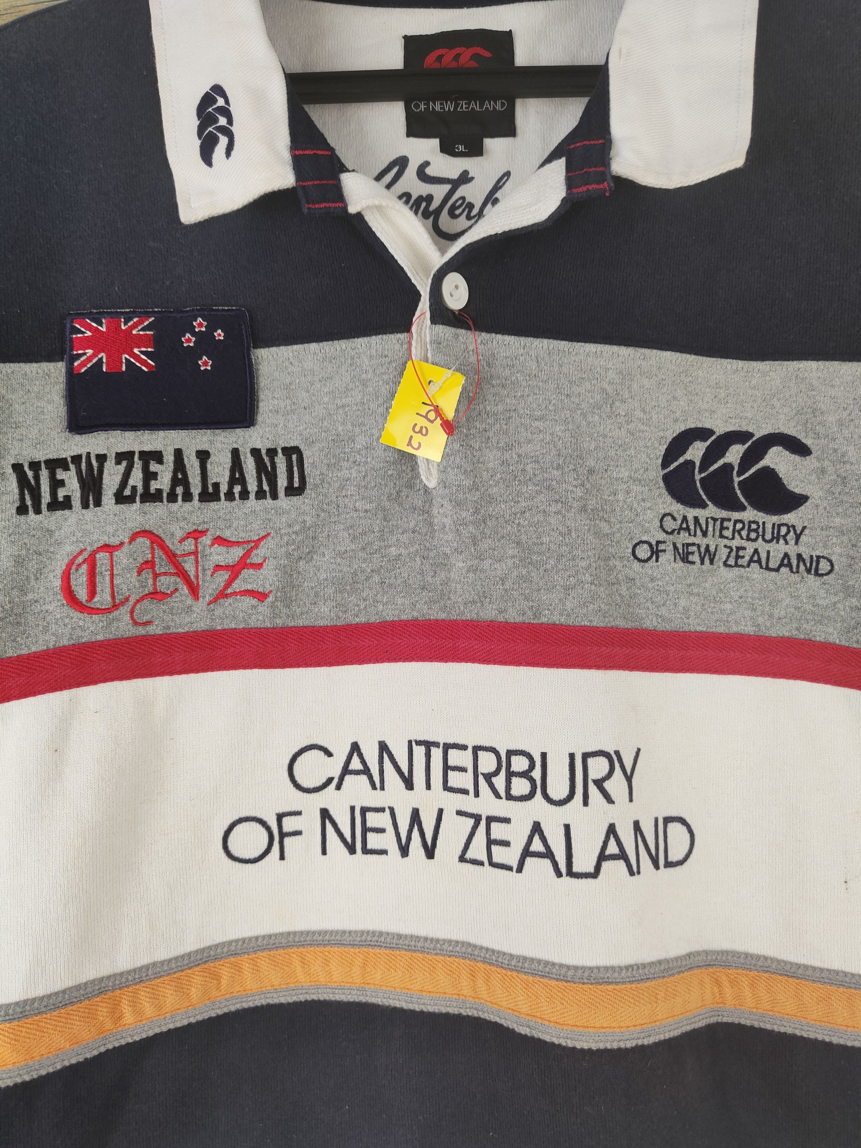 Canterbury of New Zealand DL Canterbury of New Zealand Black Long Sleeve Polos #1932 Size US XL / EU 56 / 4 - 5 Thumbnail