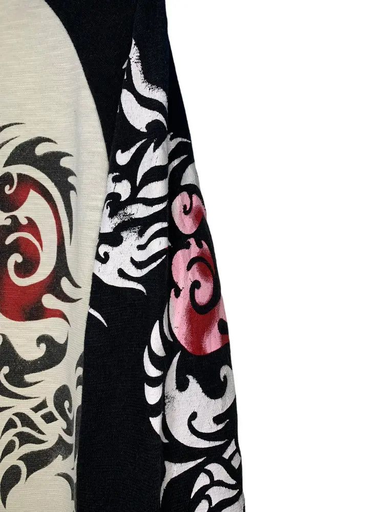 Vintage 2000s DBLD JAPAN tribal dragon tatto sukajan longsleeve Size US L / EU 52-54 / 3 - 7 Thumbnail