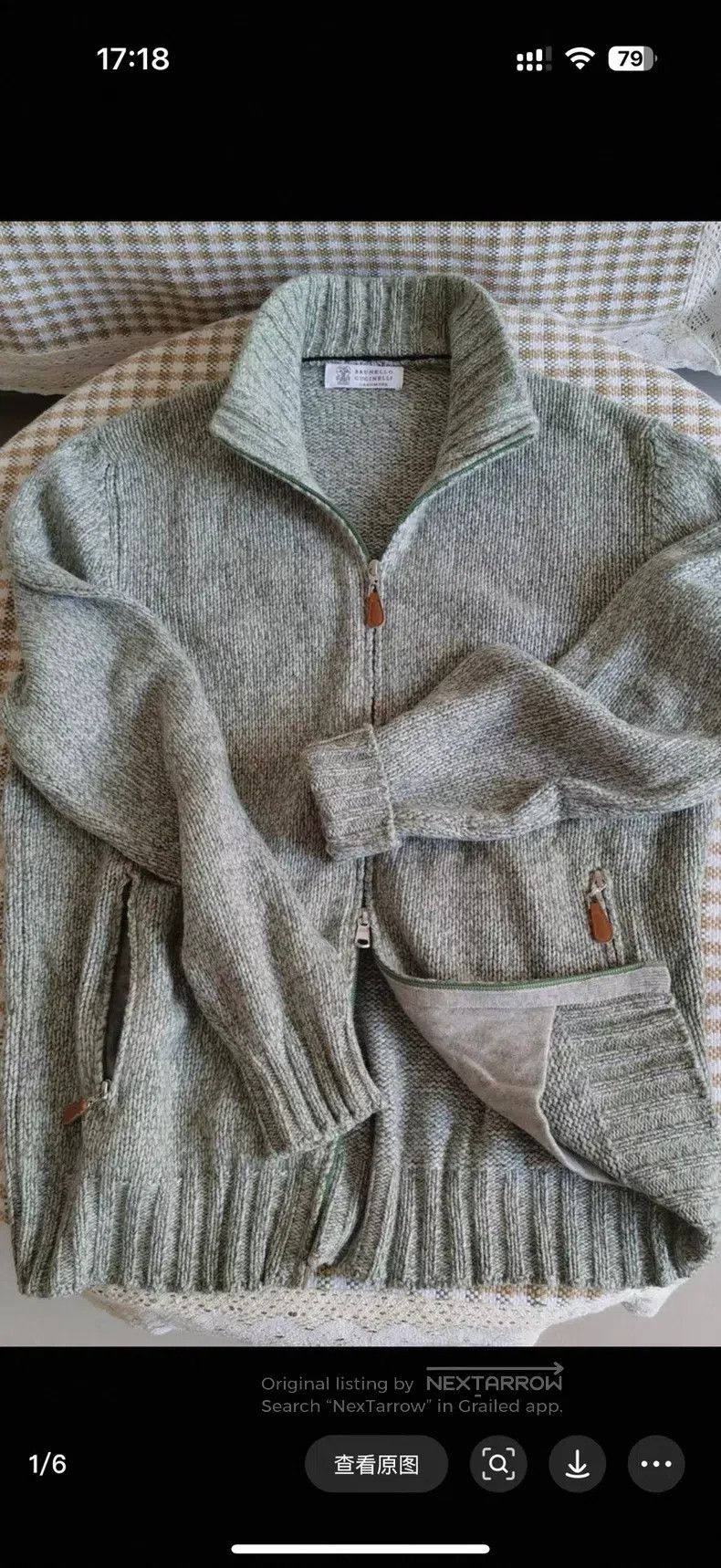 Brunello Cucinelli Brunello Cucinelli Cashmere Sweater, 100% Cashmere Size US L / EU 52-54 / 3 - 1 Thumbnail