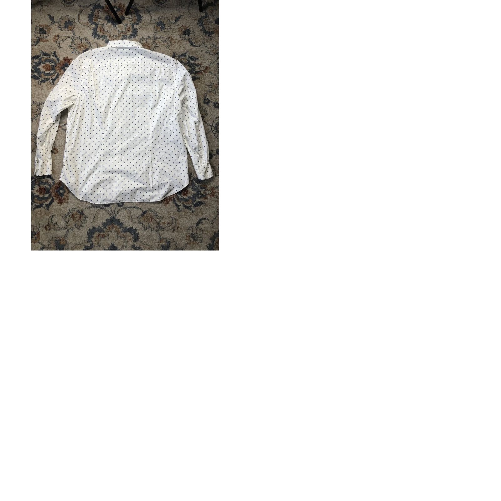 Bonobos Bonobos Shirt Mens 3XL White Floral Print Button-Down Long Sleeve Casual Size US XXL / EU 58 / 5 - 9 Thumbnail