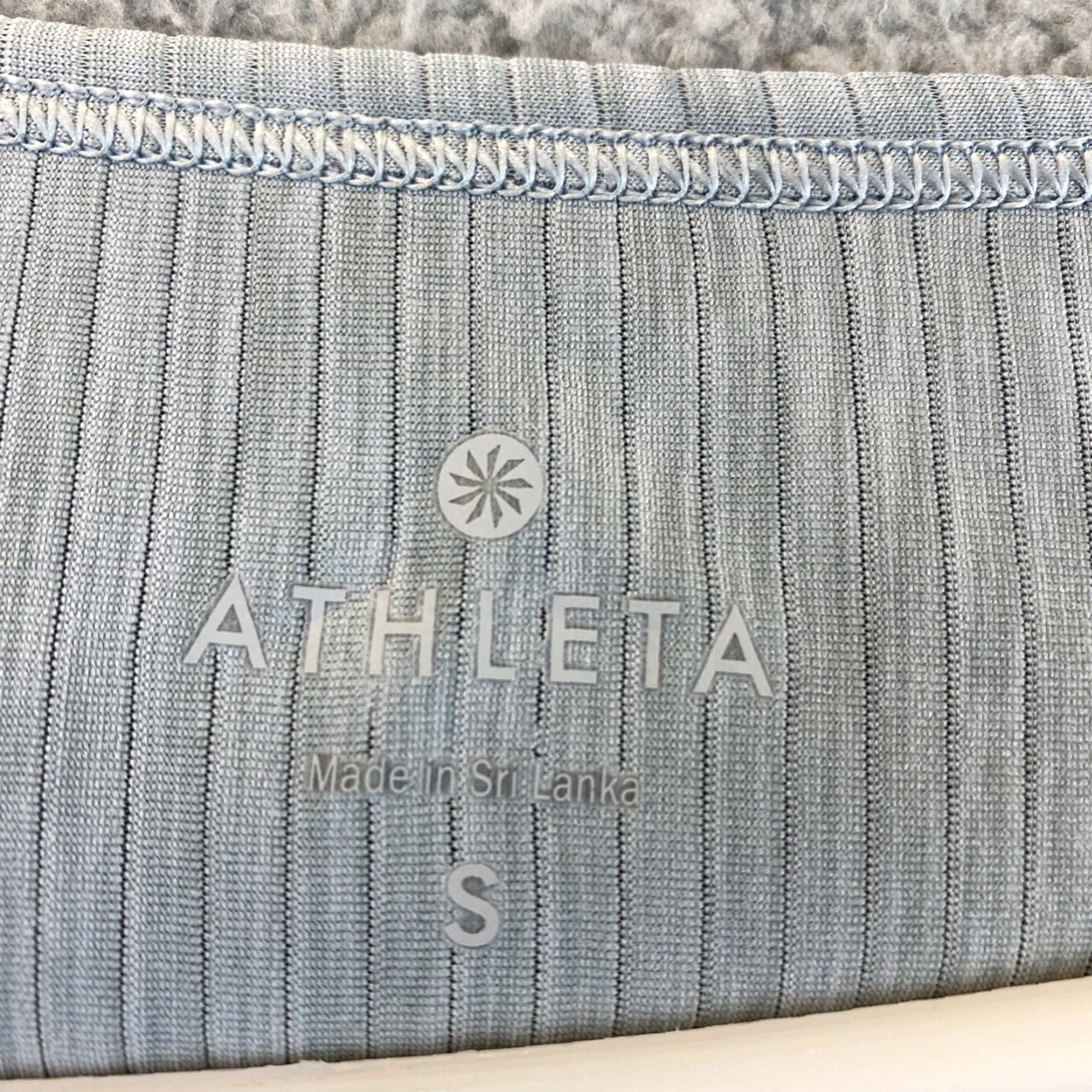 Athleta Athleta Seamless Long Sleeve Top S Women Yoga Workout Active Gray 53-15 Size S / US 4 / IT 40 - 3 Thumbnail