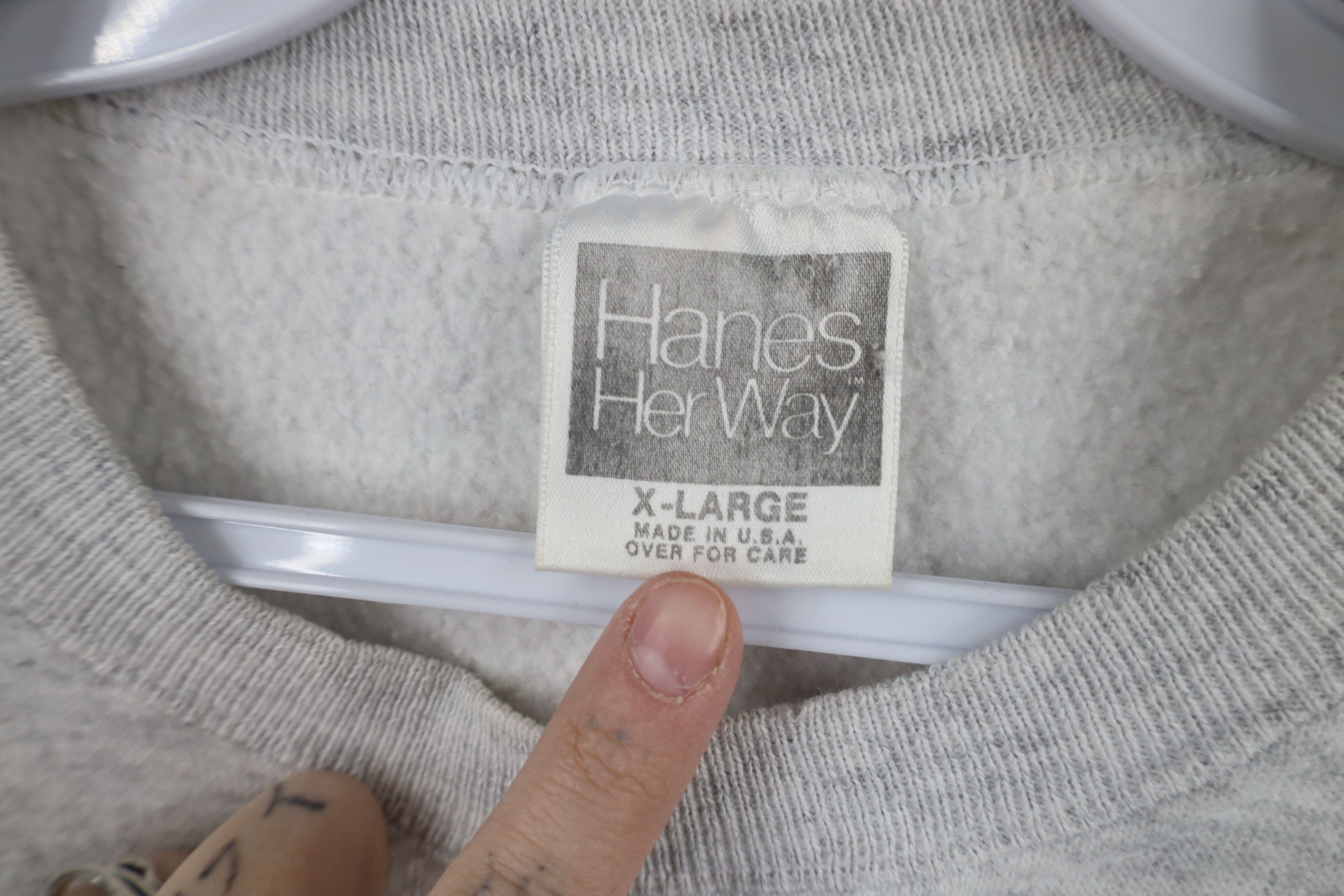 Vintage Vintage 90s Streetwear Short Sleeve Crewneck Sweatshirt USA Size XL / US 12-14 / IT 48-50 - 7 Thumbnail