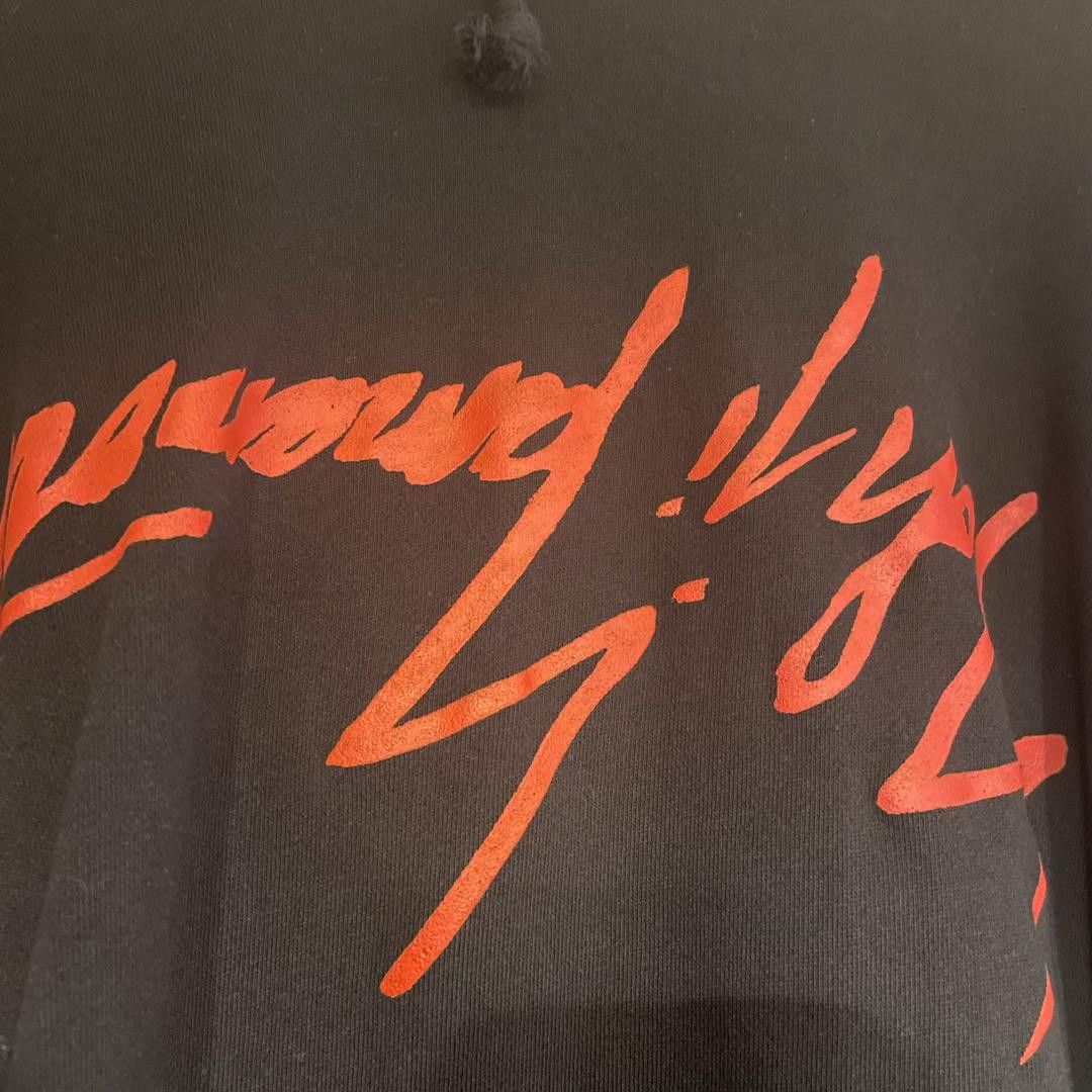Yohji Yamamoto ground Y Yohji Yamamoto upside down logo hoodie Size US L / EU 52-54 / 3 - 4 Thumbnail