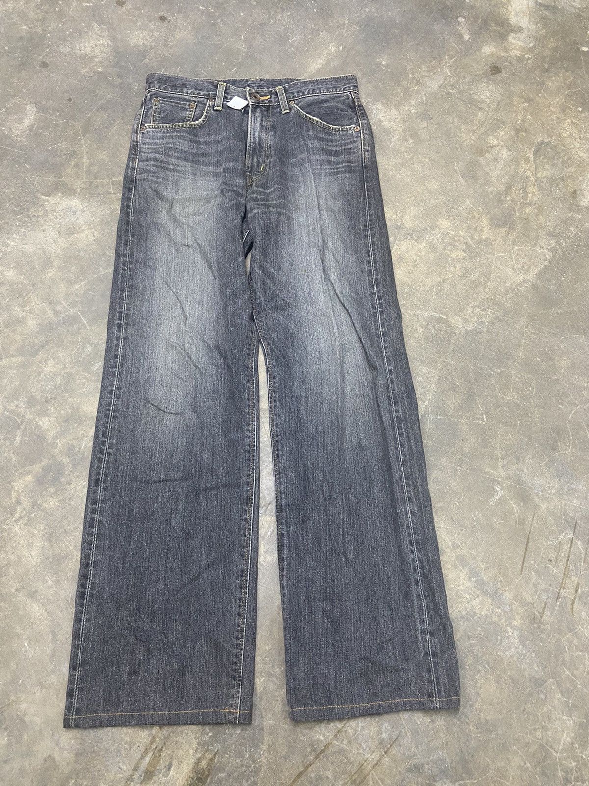 Beauty Beast 🔥 Baggy 🔥 Vintage Edwin 505Z jeans Size US 31 - 2 Thumbnail
