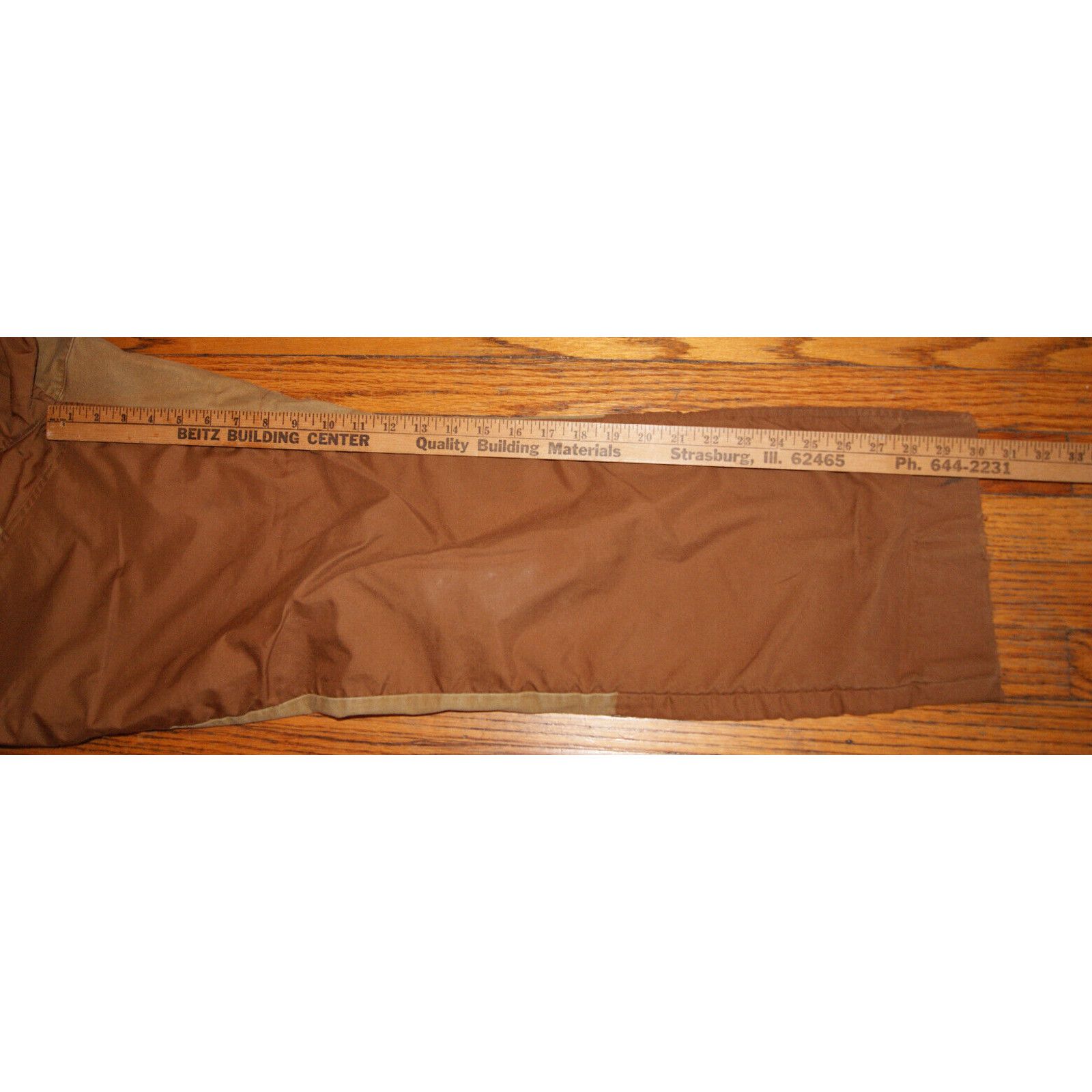 Other Mountain Prairie Pants Water Proof Coated Canvas Hunt Men's Size US 34 / EU 50 - 6 Thumbnail
