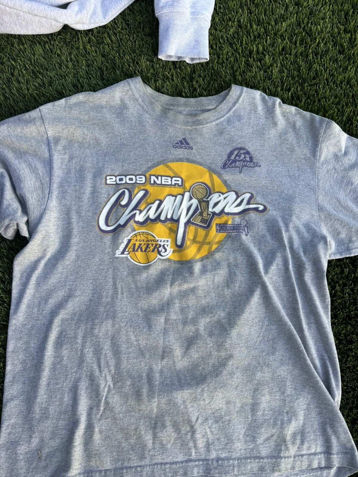 Adidas × NBA Adidas Lakers 2009 Finals Tee Size US L / EU 52-54 / 3 - 1 Thumbnail