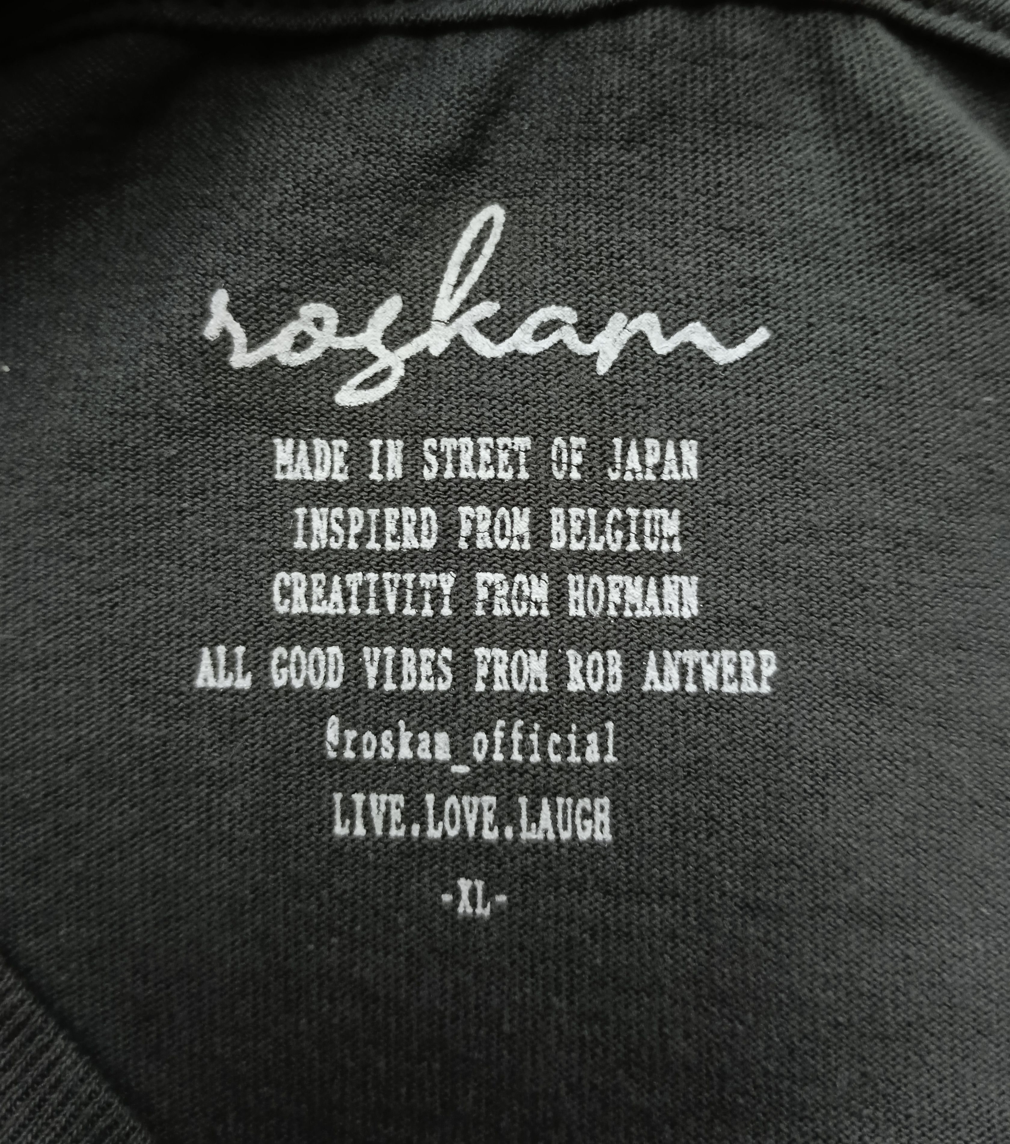 Designer ROSKAM MADE IN JAPAN INSPIRED FROM BELGIUM Size US L / EU 52-54 / 3 - 3 Thumbnail