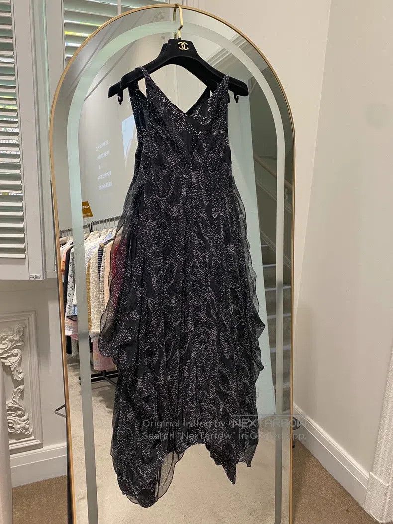 Chanel Chanel 23k black and white snowflake dress Size XS / US 0-2 / IT 36-38 - 1 Thumbnail