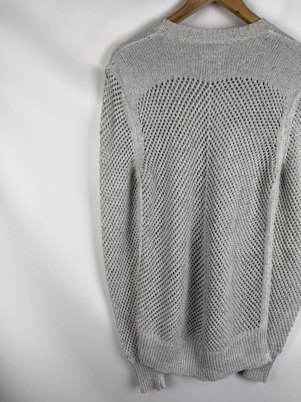 Allsaints Allsaints Bannok Crew Heavy Knit AvantGarde Sweater Pullover Size US L / EU 52-54 / 3 - 13 Thumbnail