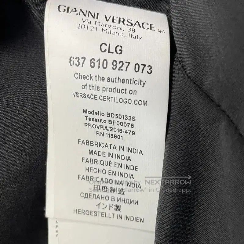 Versace Versace Black Women's Leather Jacket Large . Size L / US 10 / IT 46 - 5 Thumbnail