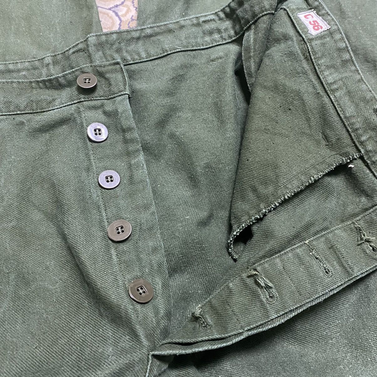 Vintage Vintage 60s C56 Swedish Army Trouser Pant Size US 38 / EU 54 - 18 Thumbnail