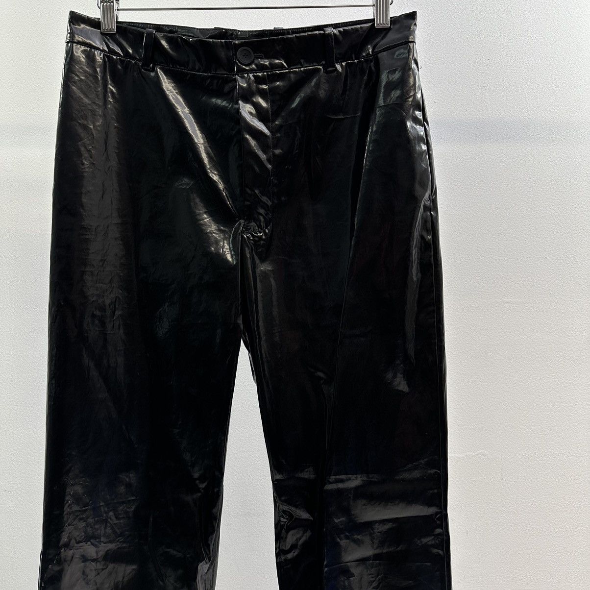 Balenciaga Balenciaga Faux Leather Packable Pants Size US 32 / EU 48 - 2 Thumbnail