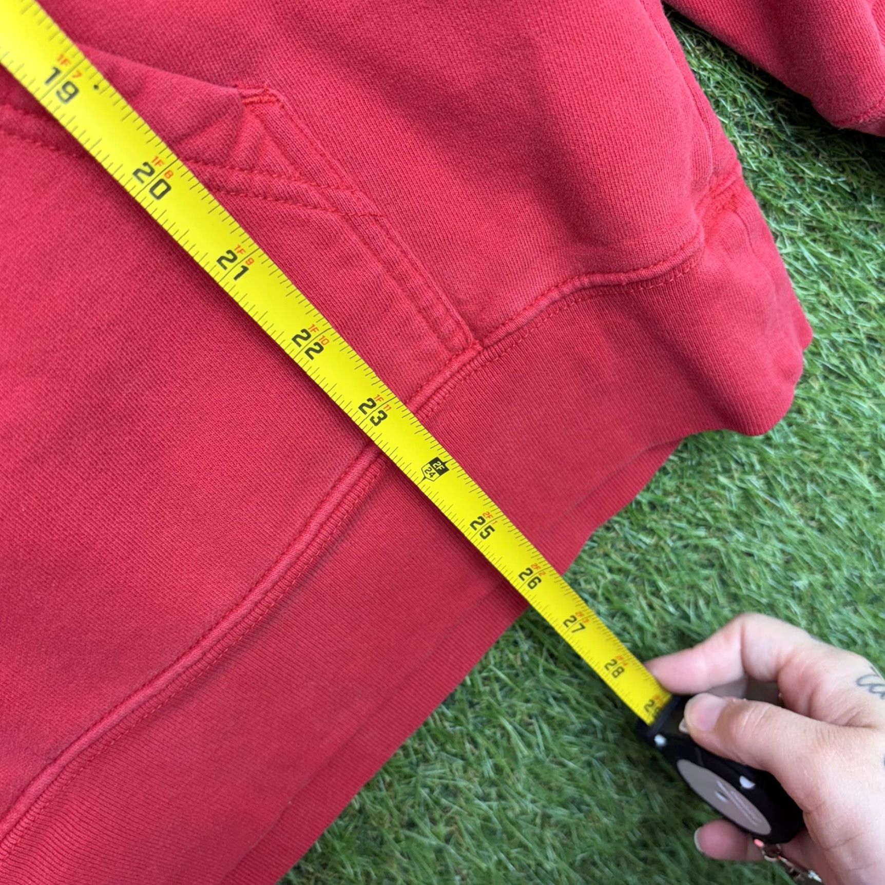 The North Face VINTAGE The North Face Hoodie Shirt Mens Large Red Graphic Print 1968 Alpine Equipment USA Outdoor Retro 90s Mens Size US L / EU 52-54 / 3 - 4 Thumbnail