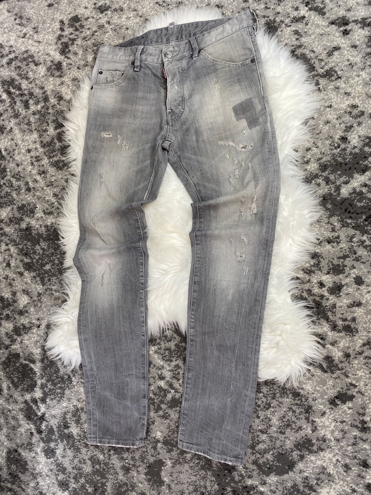 Dsquared2 × Vintage Dsquared Grey Jeans Size S-M Size US 32 / EU 48 - 3 Thumbnail