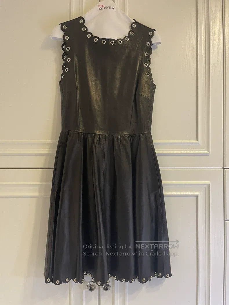 Valentino Lambskin dress