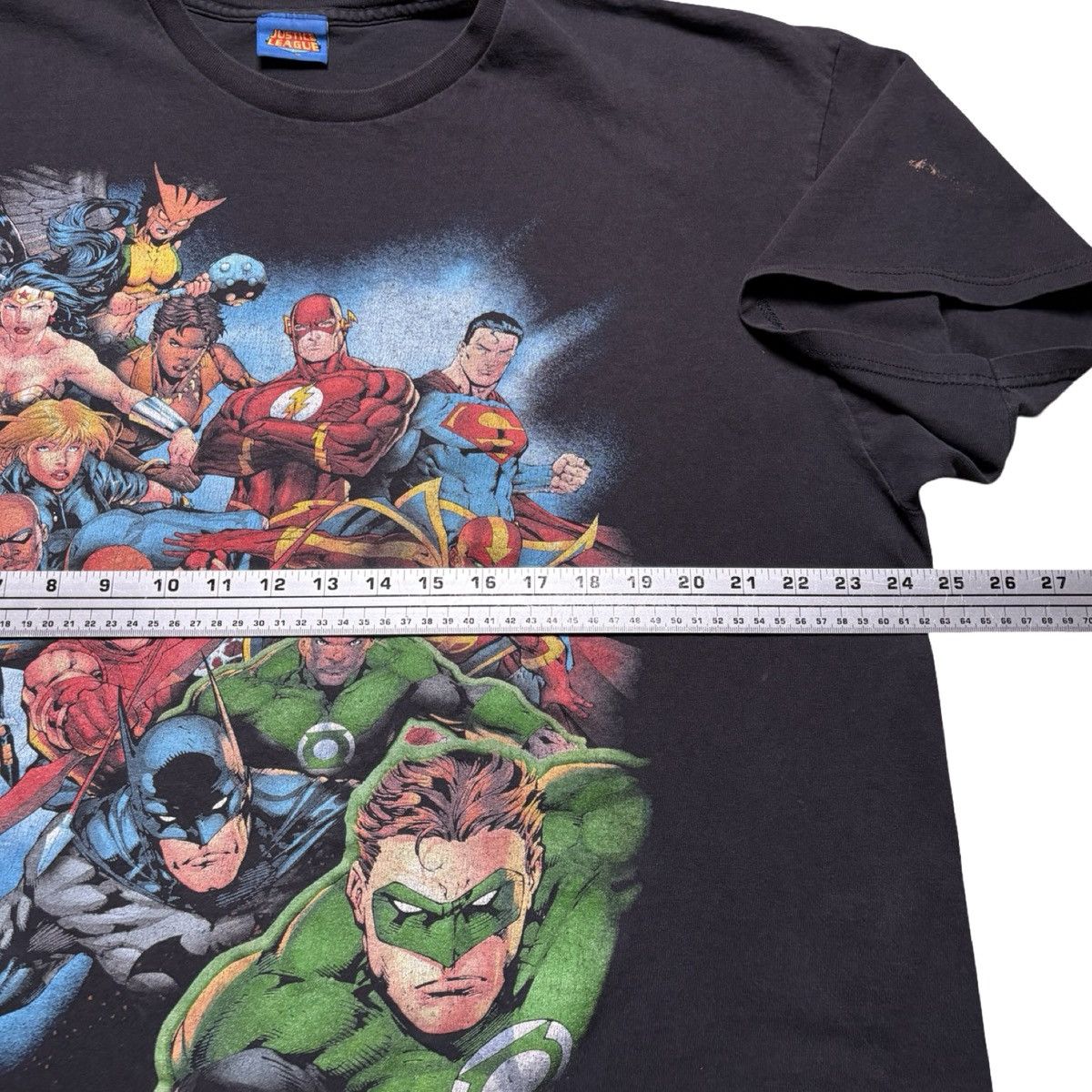 Other Justice League T Shirt Comic Super Hero Black Superman XL Size US XL / EU 56 / 4 - 5 Thumbnail