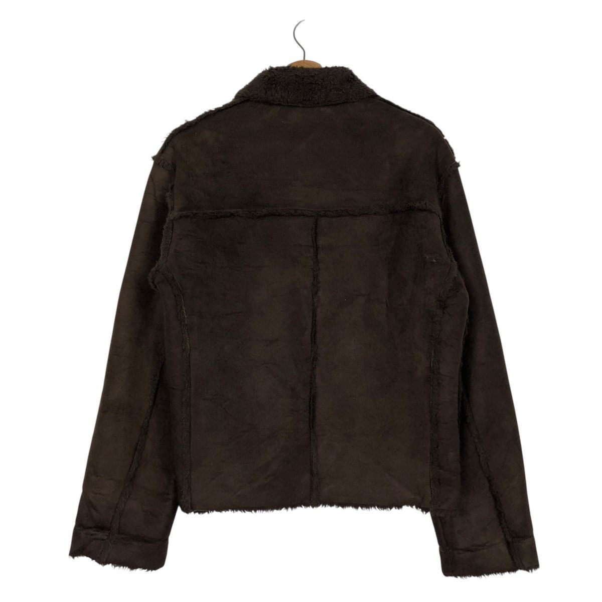 Paul Smith 🔥VINTAGE SHEARLING BIKER JACKET BLANKET PAUL SMITH MINK FUR Size US M / EU 48-50 / 2 - 10 Thumbnail