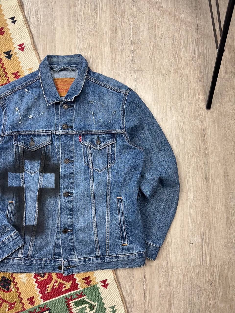 Levi's × Vintage Vintage Levi’s Custom Denim Jacket Size US L / EU 52-54 / 3 - 3 Thumbnail