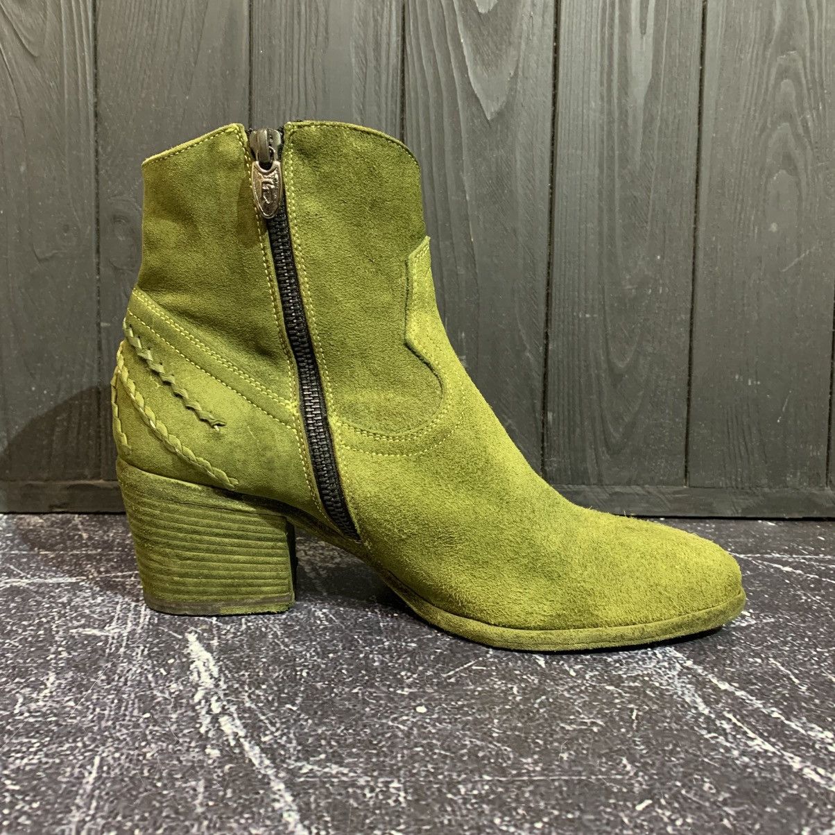 Vintage Fauzian Jeunesse Vintage Women’s Suede Boots 37.5 Size Size US 7.5 / IT 37.5 - 8 Thumbnail