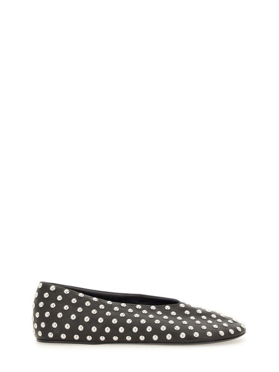 Jil Sander Nappa Ballerina - Black (It 38), Women's