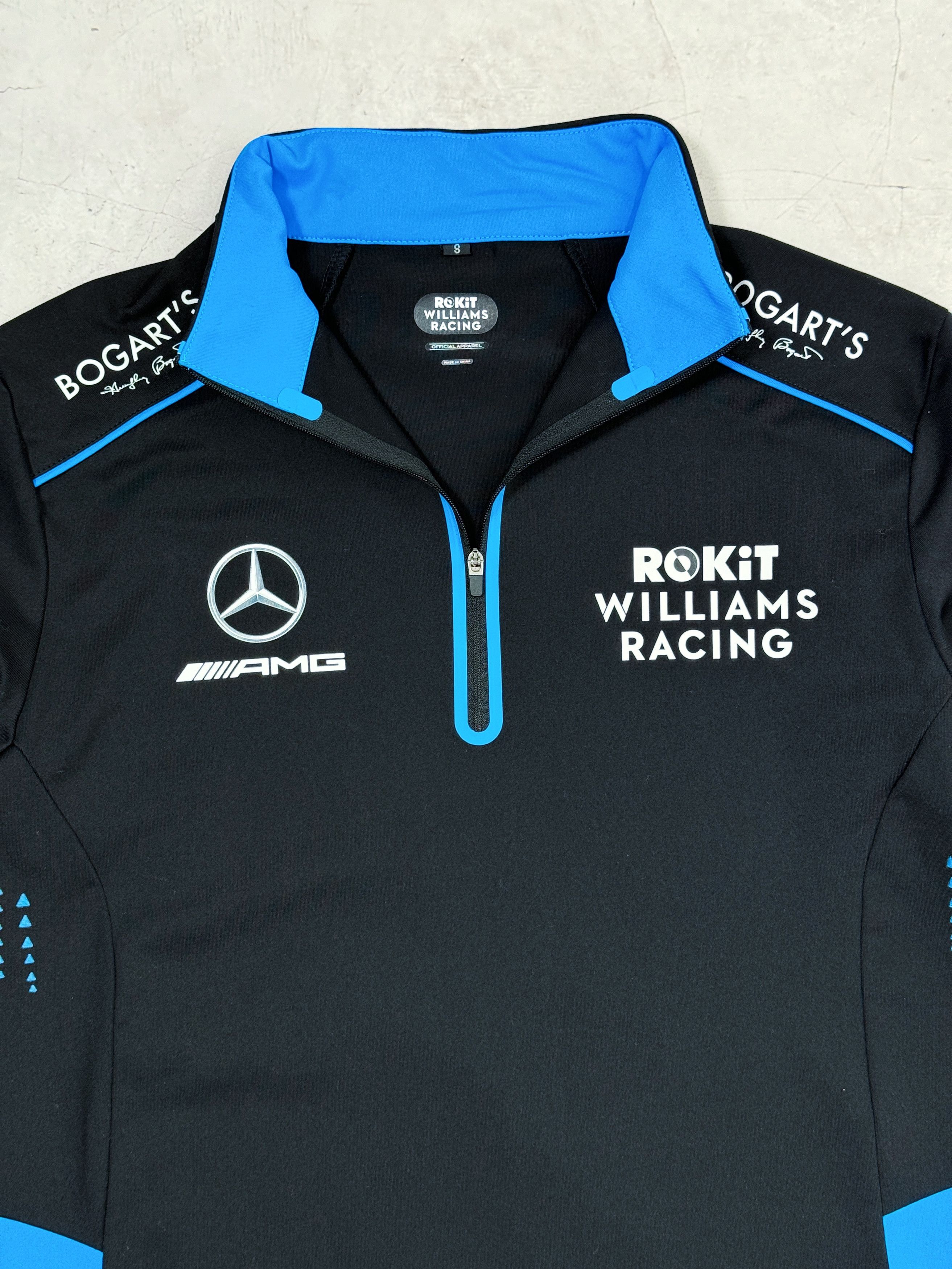 Formula 1 Williams Racing Rokit 1/4 zip Sweatshirt F1 2020 Size US S / EU 44-46 / 1 - 5 Thumbnail